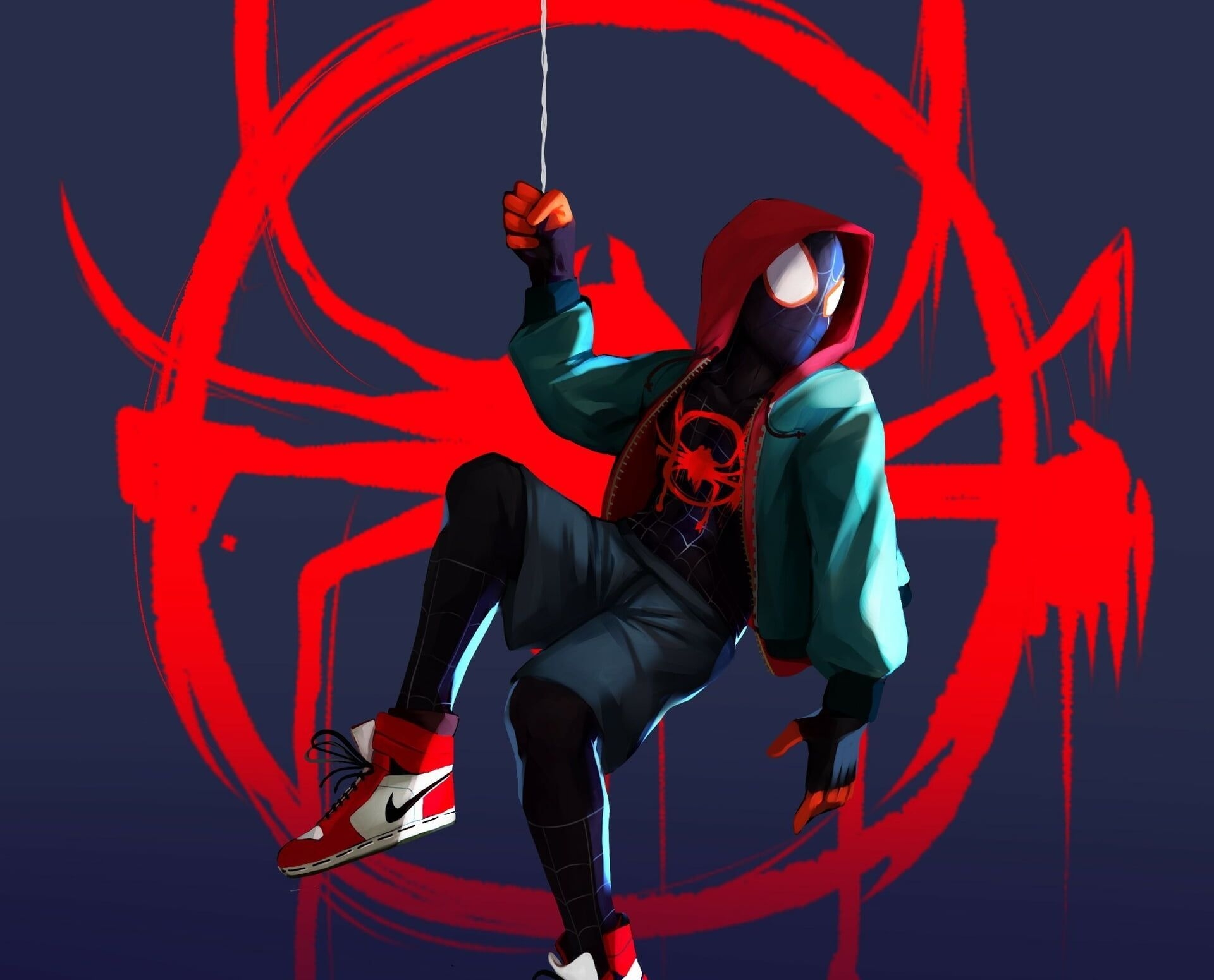 1920x1560 Movie Spider Man: Into The Spider Verse Marvel Comics Miles Morales #Spider Man P #wallpaper #hdwallpaper #deskt. Superhero Poster, Spiderman, Character Art, Desktop