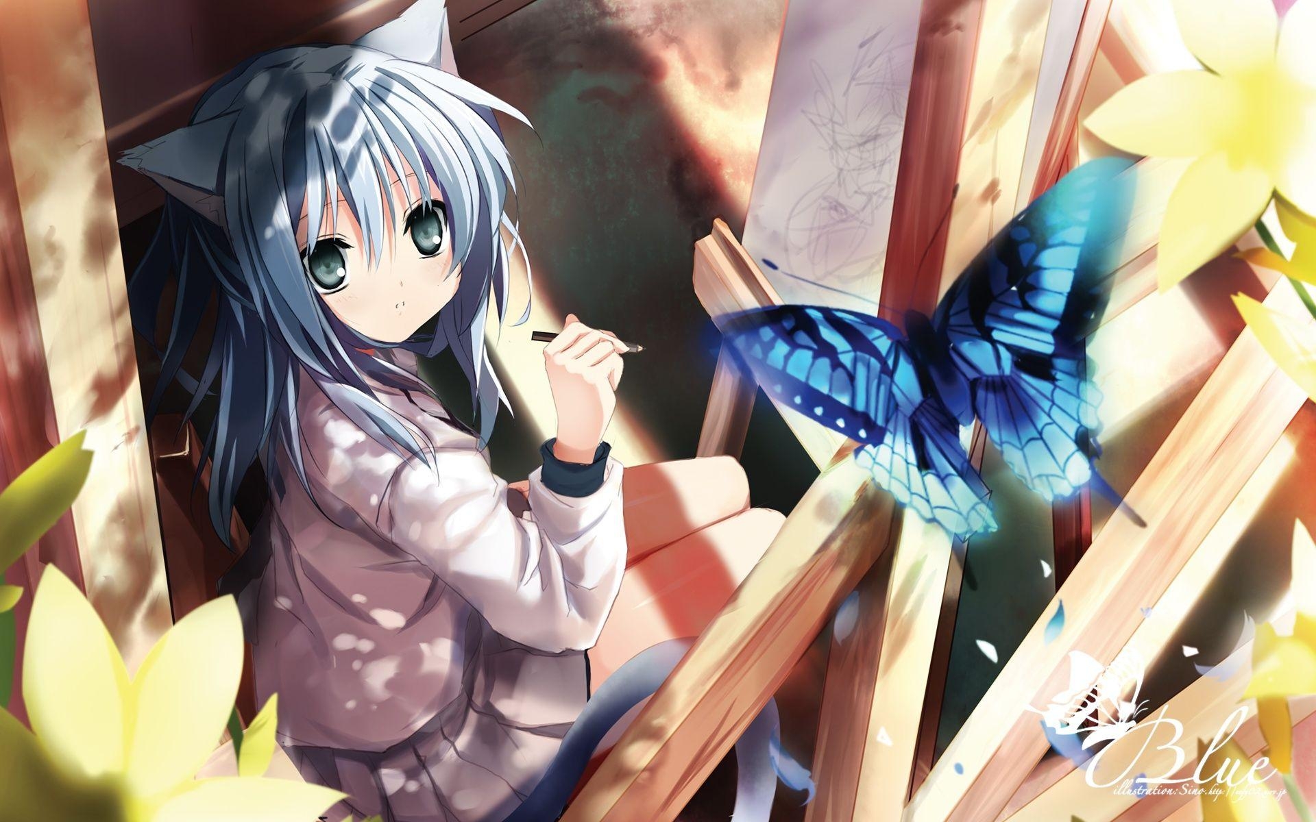 1920x1200 Neko Girl Wallpaper Free Neko Girl Background, Desktop