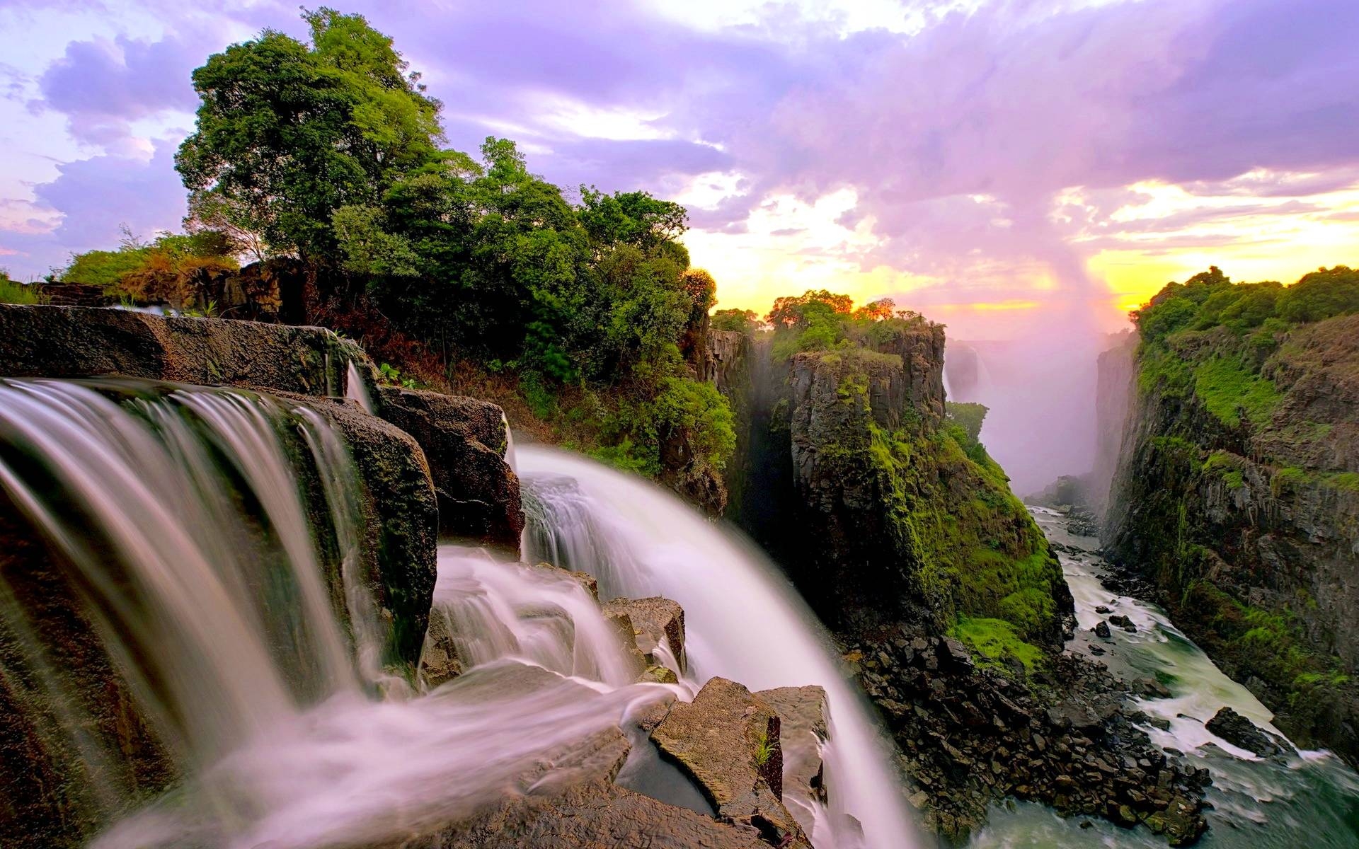 1920x1200 Hd Victoria Falls Wallpaper Lowrider Car Picture, Desktop