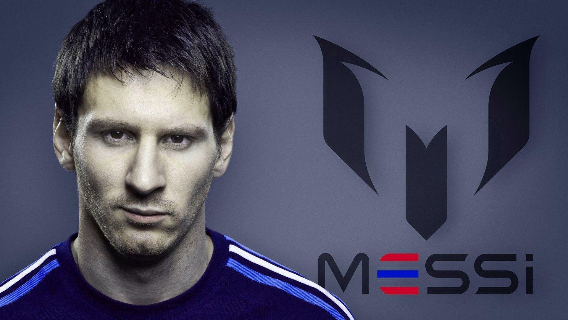 1920x1080 Messi Logo Wallpaper. Wallpaper. Lionel messi, Desktop