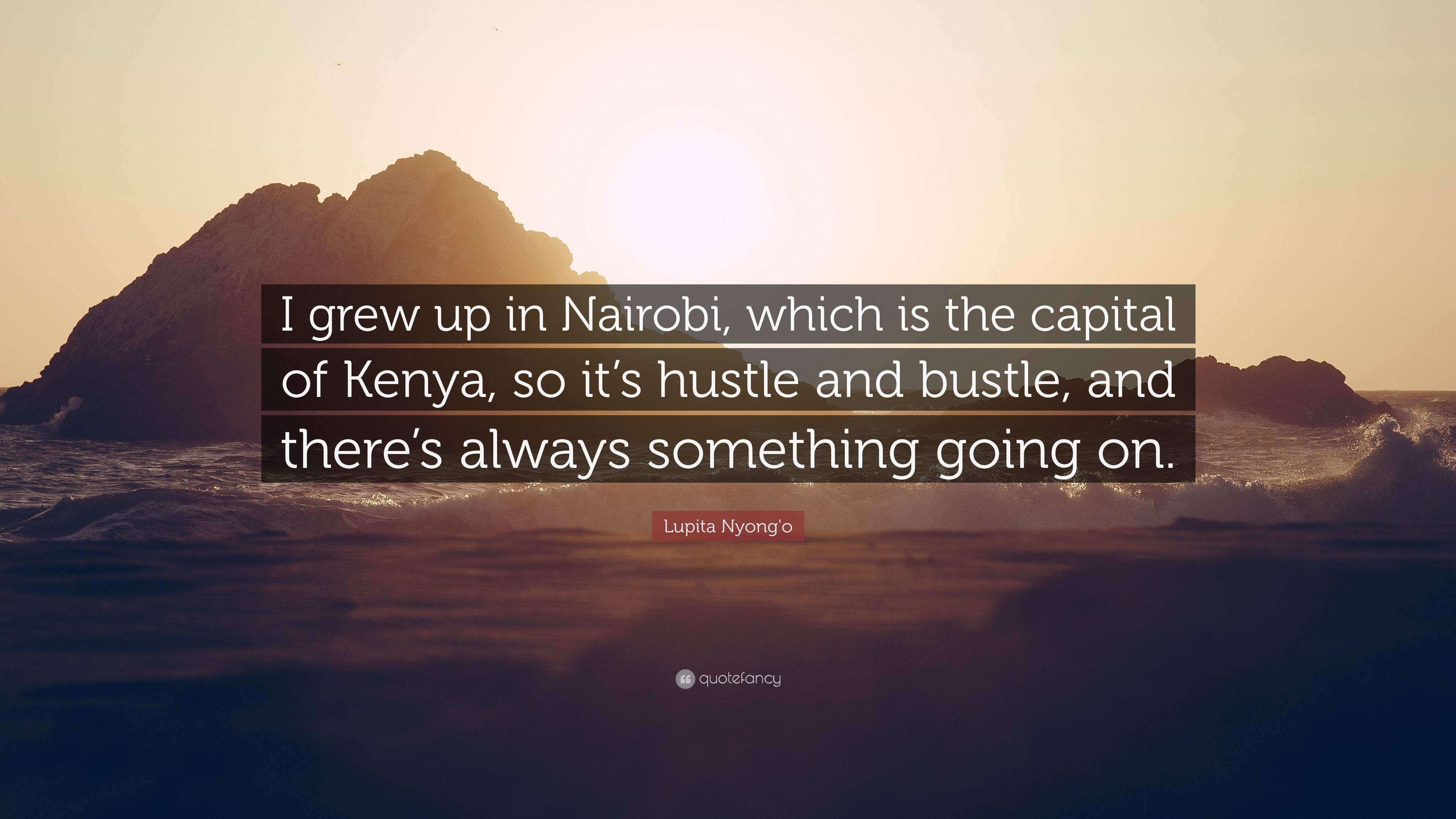 3840x2160 Lupita Nyong'o Quote: “I grew up in Nairobi, which is the capital, Desktop