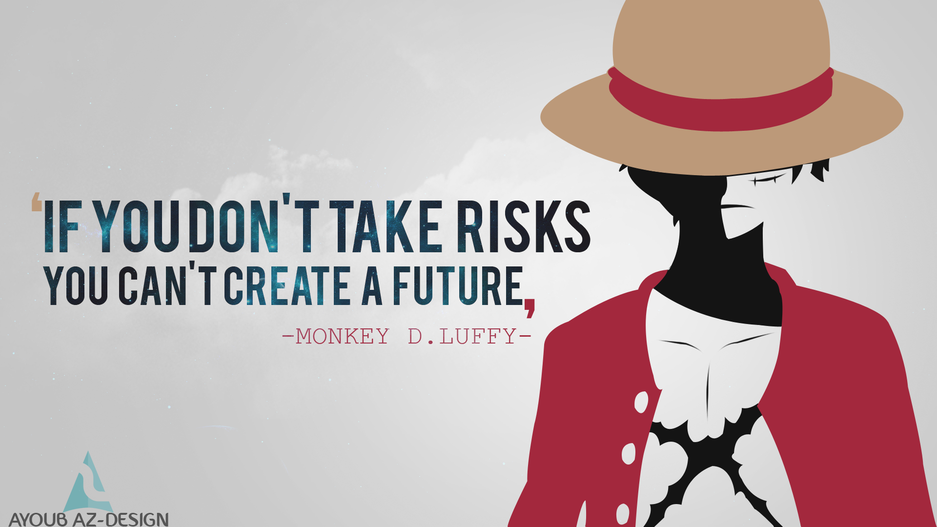 1920x1080 LUFFY QUOTES, Desktop