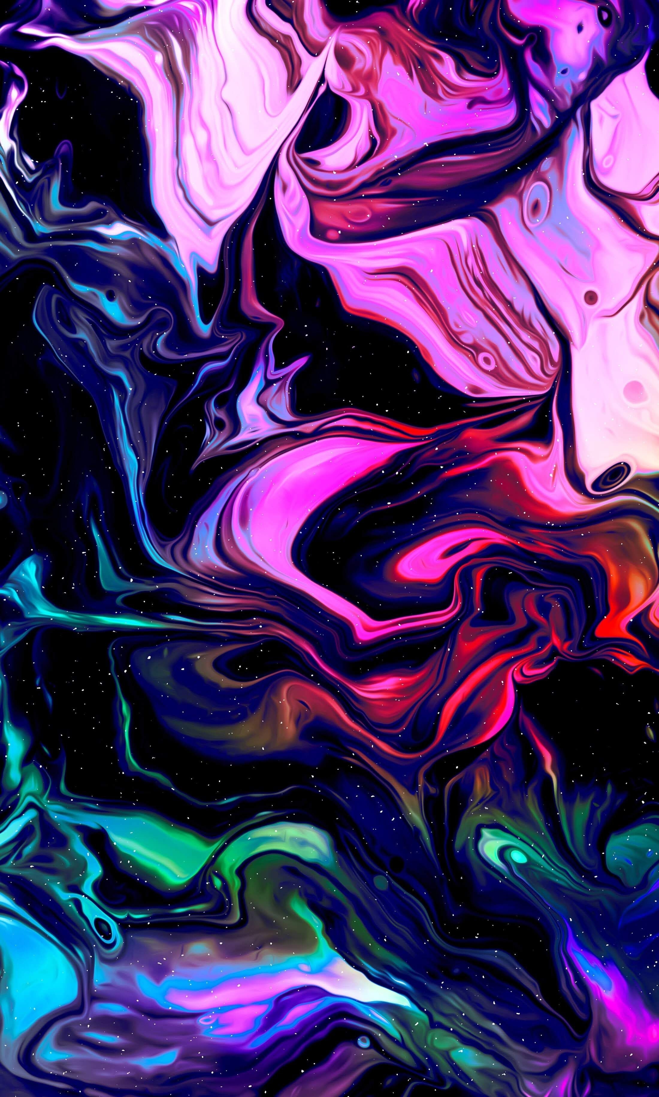 2200x3660 Aesthetic Abstract Wallpaper for iPhone 11 (Pro) FHD+, Phone