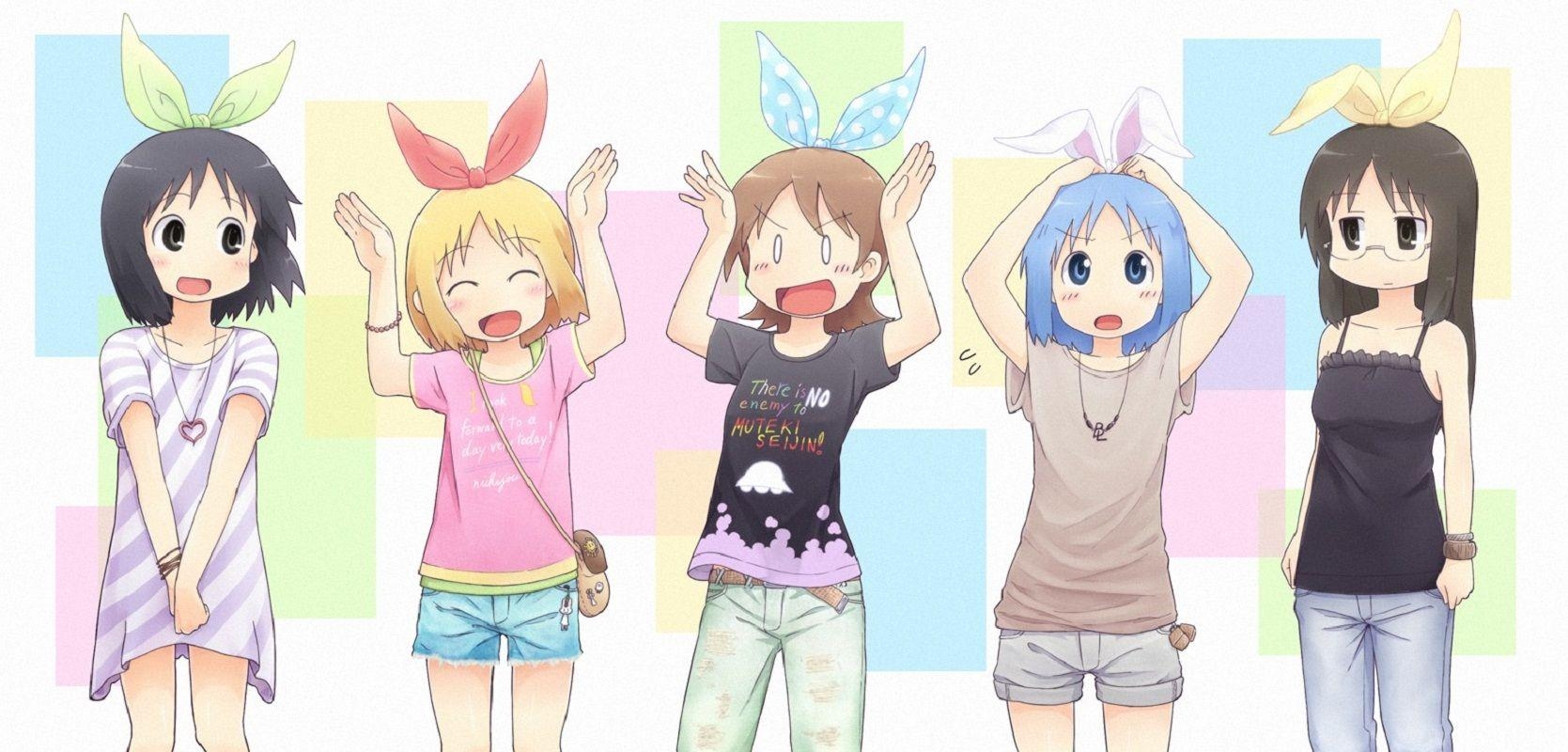 1670x800 Anime Nichijou Wallpaper. Anime. Nichijou, Anime, Dual Screen