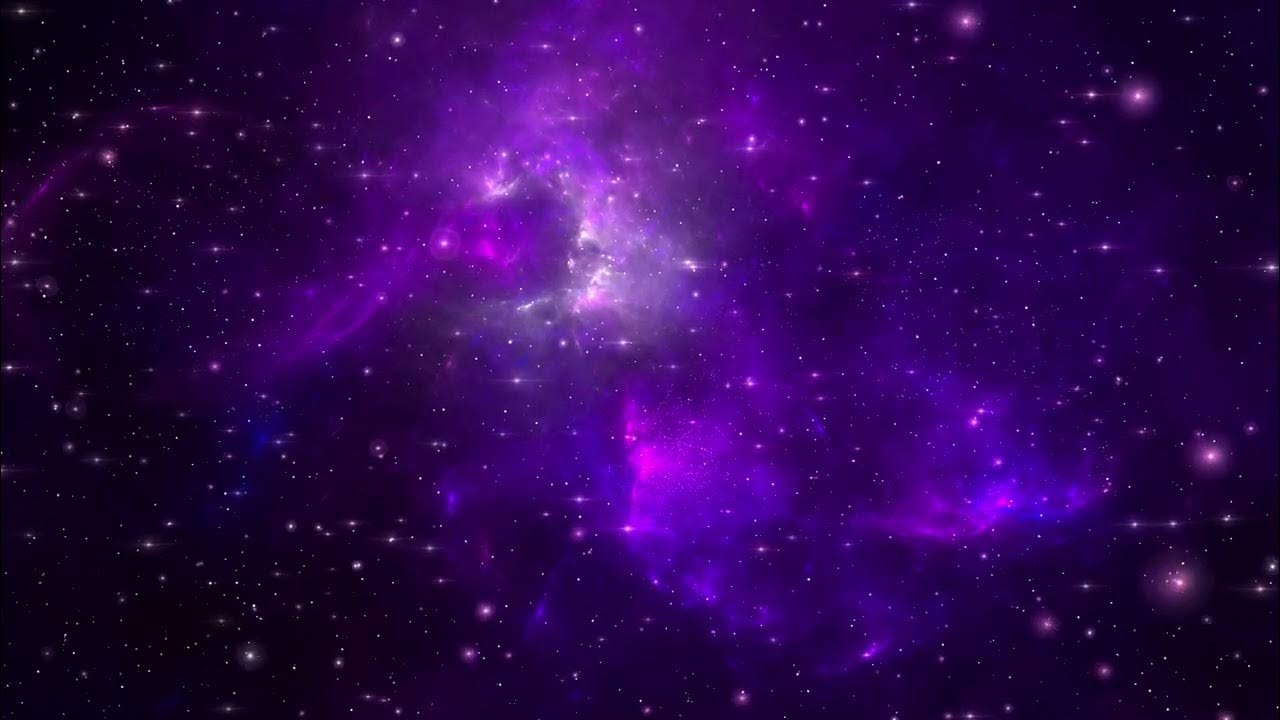 1280x720 Purple Classic Galaxy 60:00 Minutes Space Wallpaper Longest FREE Motion Background HD 4K 60fps, Desktop