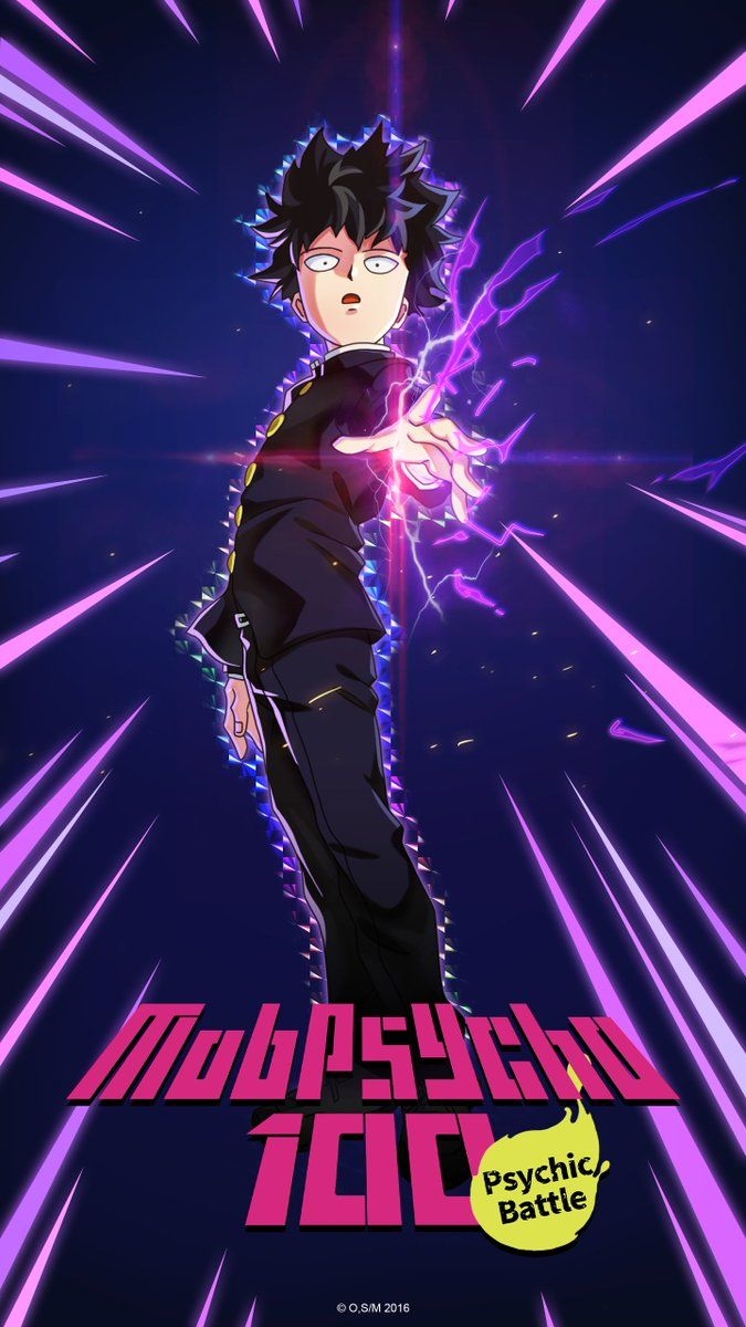 680x1200 Mob Psycho 100: Psychic Battle the source of your power with these Mob vs Mogami wallpaper!!, Phone