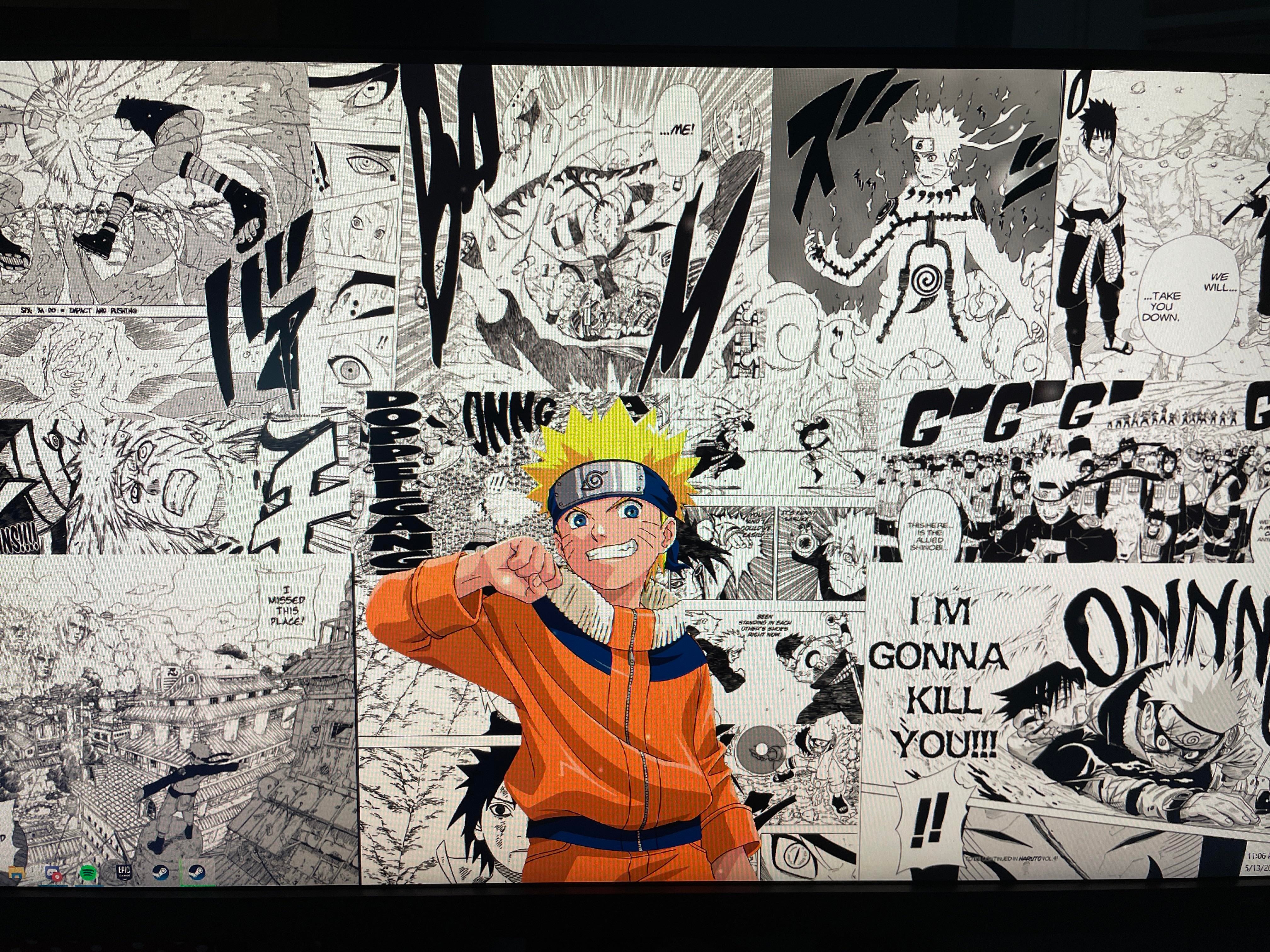 4040x3030 Naruto Manga Panels PC Wallpaper, Desktop