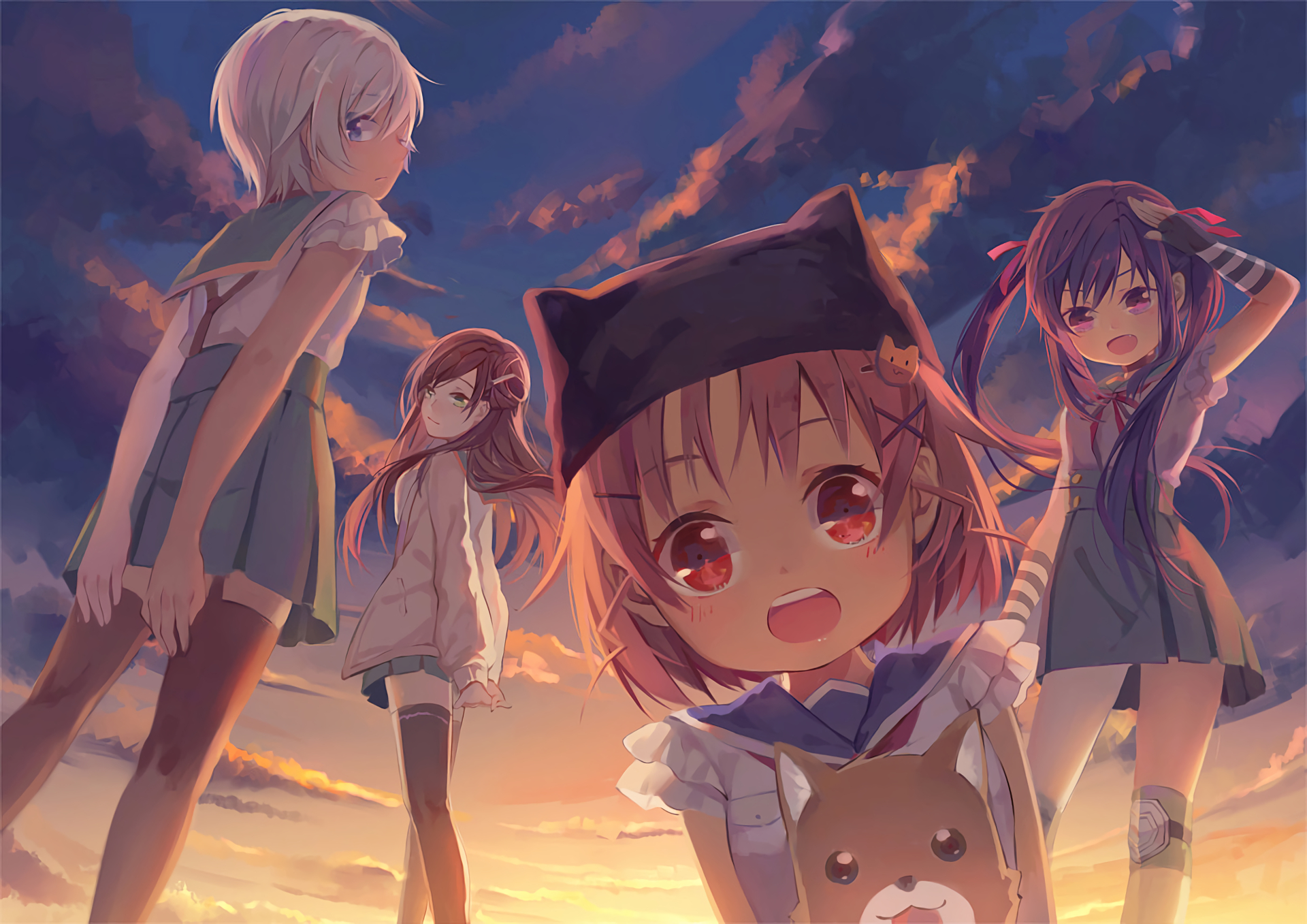 1920x1360 School Live! HD Wallpaper By 羽夏弦音, Desktop