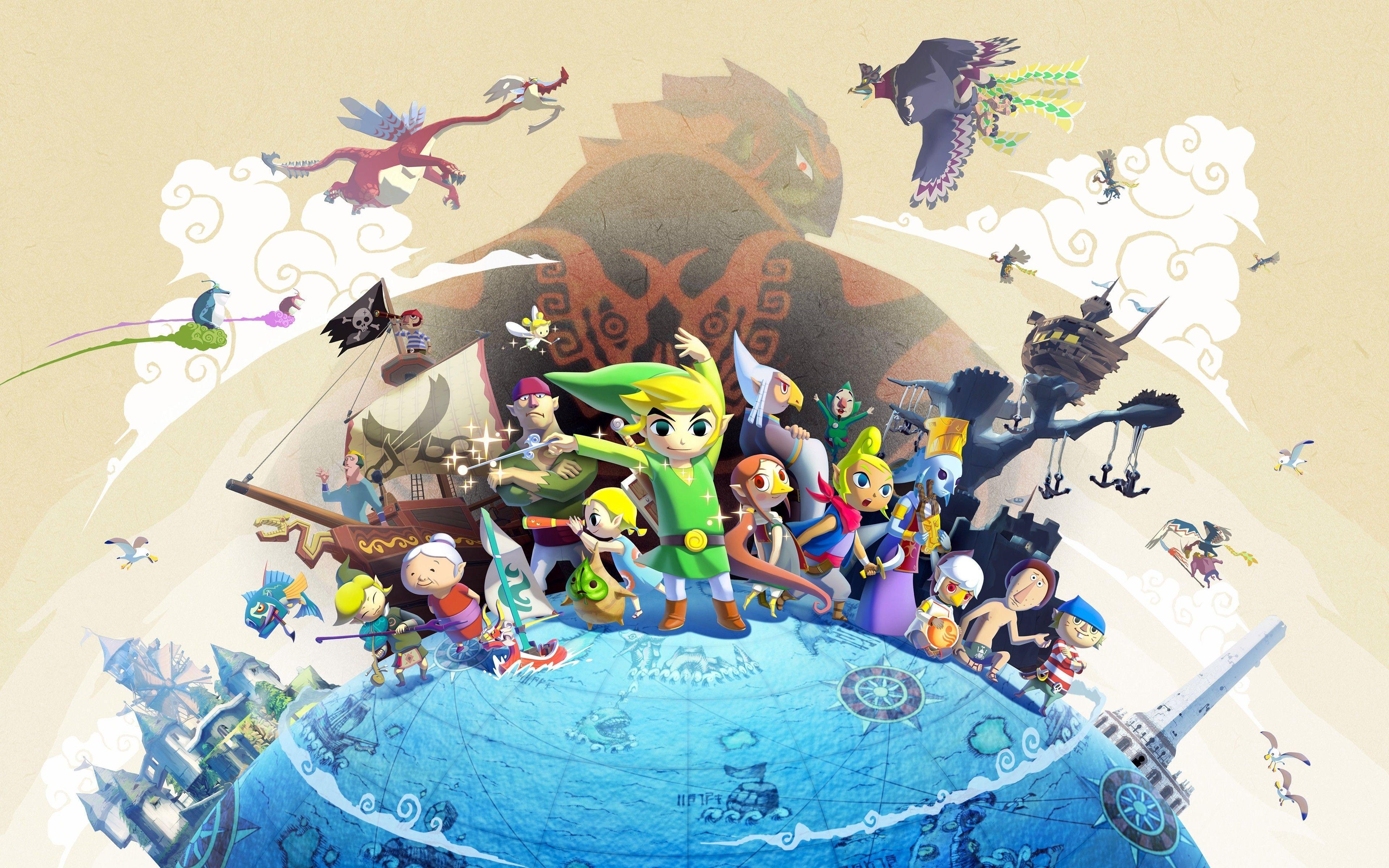 3840x2400 The Legend Of Zelda: Wind Waker, Video Games, Link, Windwaker, Desktop