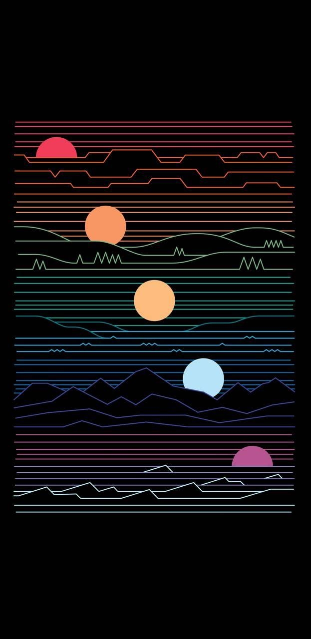 630x1280 Moon Phases wallpaper, Phone