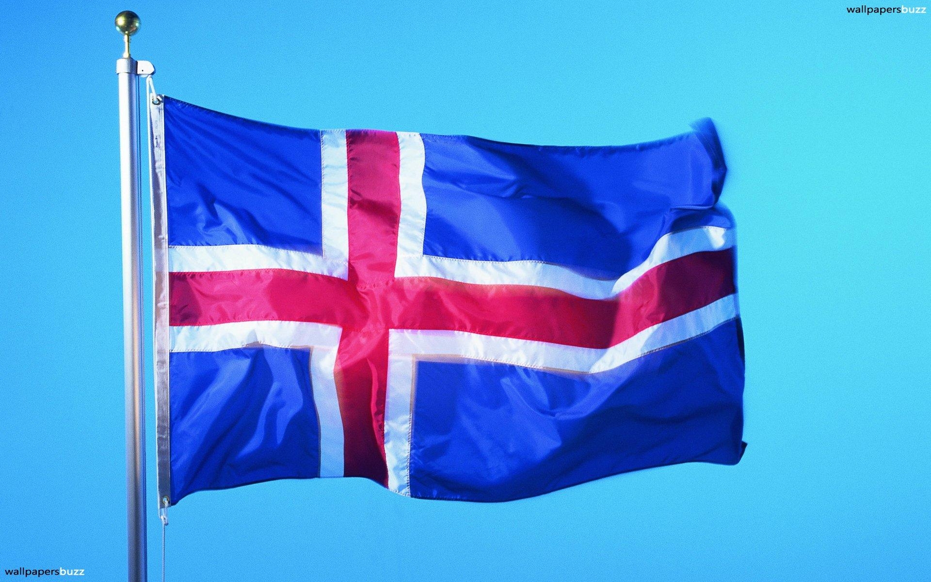 1920x1200 The flag of Iceland HD Wallpaper, Desktop