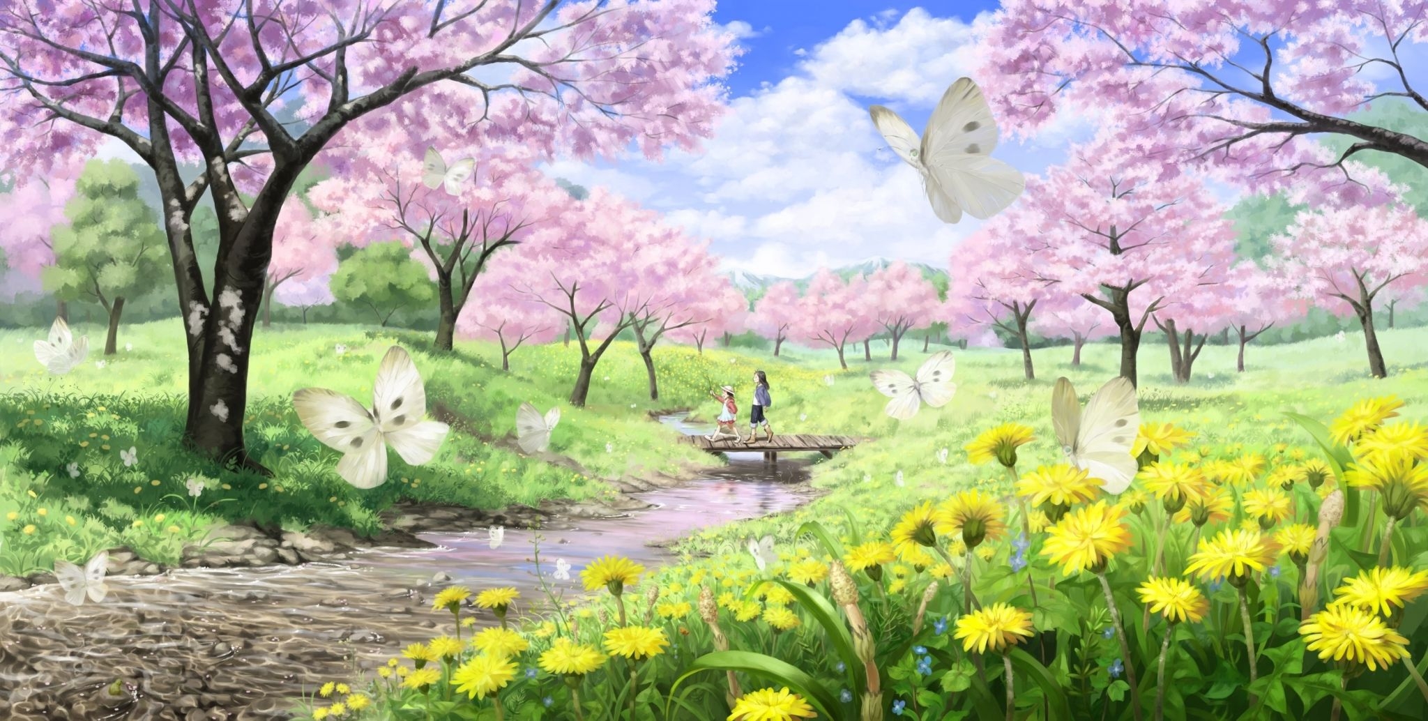 2050x1040 spring wallpaper for mac desktop, Desktop