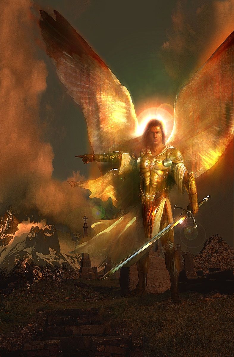 790x1200 Saint Michael Archangel Wallpaper, Phone