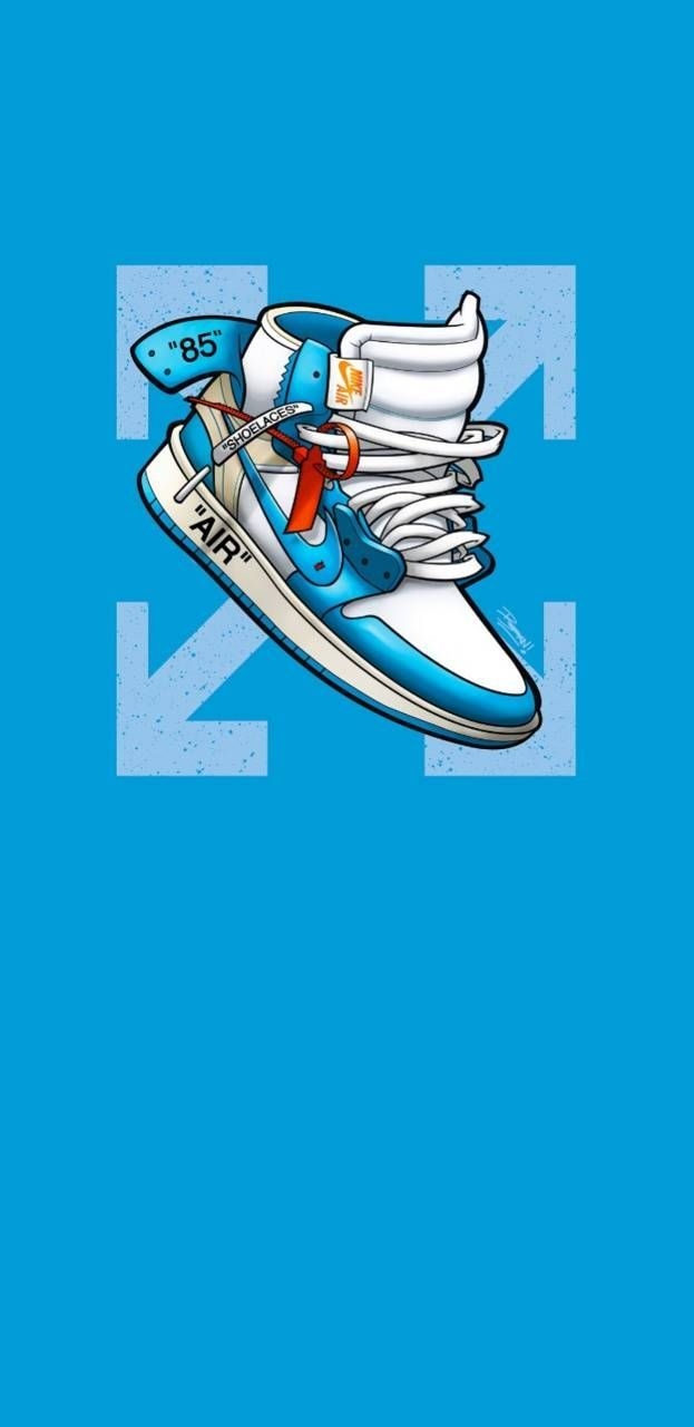 630x1280 Jordan off White Wallpaper Free.wallpaperaccess.com, Phone