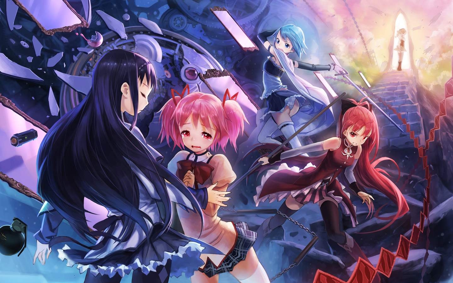 1440x900 Free download Puella Magi Madoka Magica Wallpaper Puella Magi, Desktop