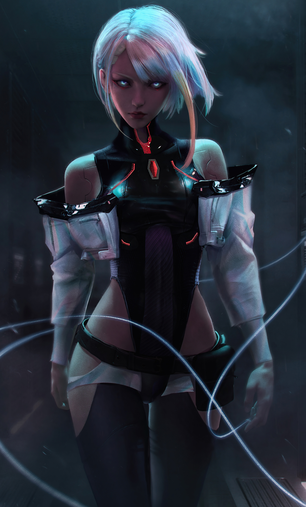 1280x2120 Cyberpunk Edgerunners Netflix 5k iPhone HD 4k Wallpaper, Image, Background, Photo and Picture, Phone