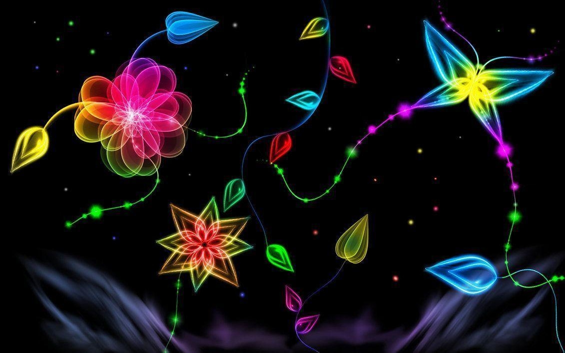 1140x710 Let Your Desktop Glow with Neon Light WallpaperDzineblog360, Desktop