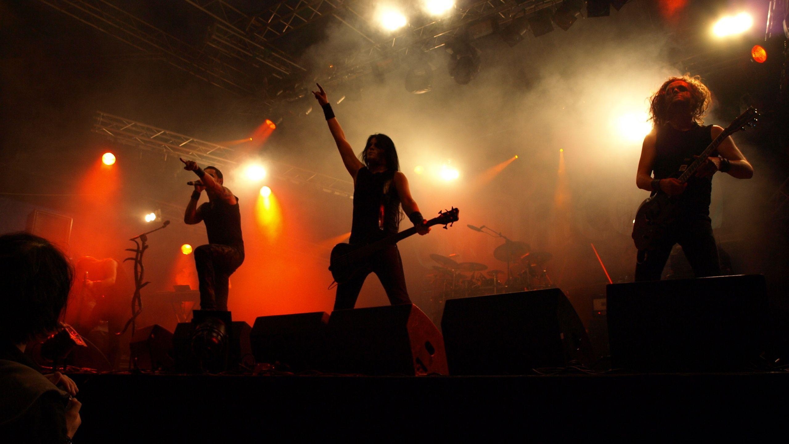 2560x1440 Satyricon, Heavy Metal, Hard Rock, Concert, Guitar, Desktop