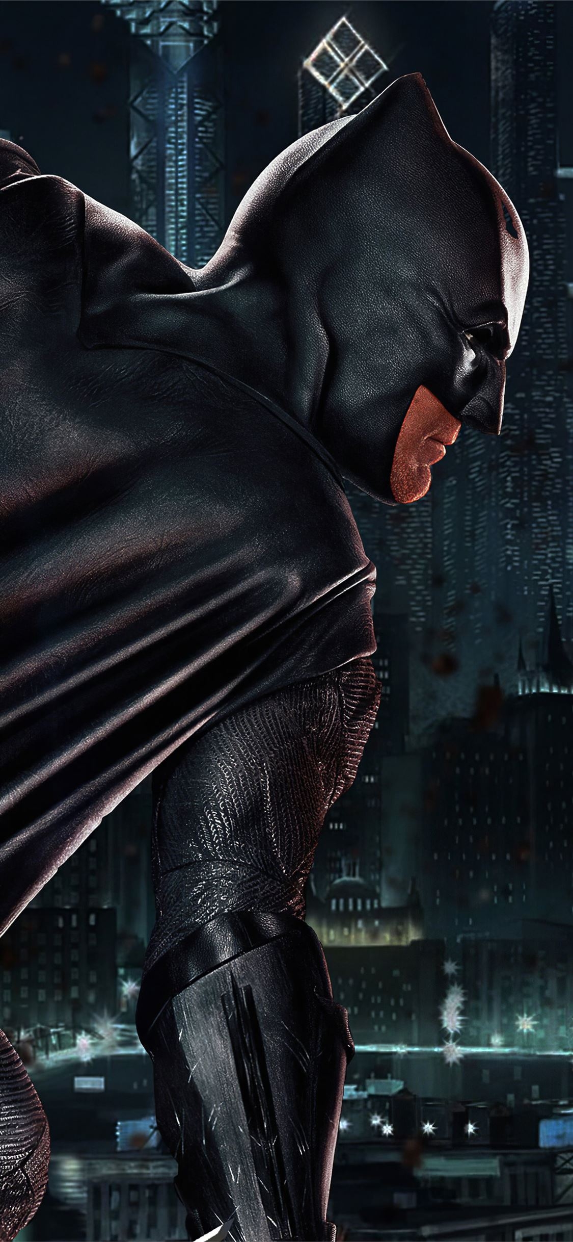 1130x2440 the batman deathstroke 4k iPhone X Wallpaper Free Download, Phone