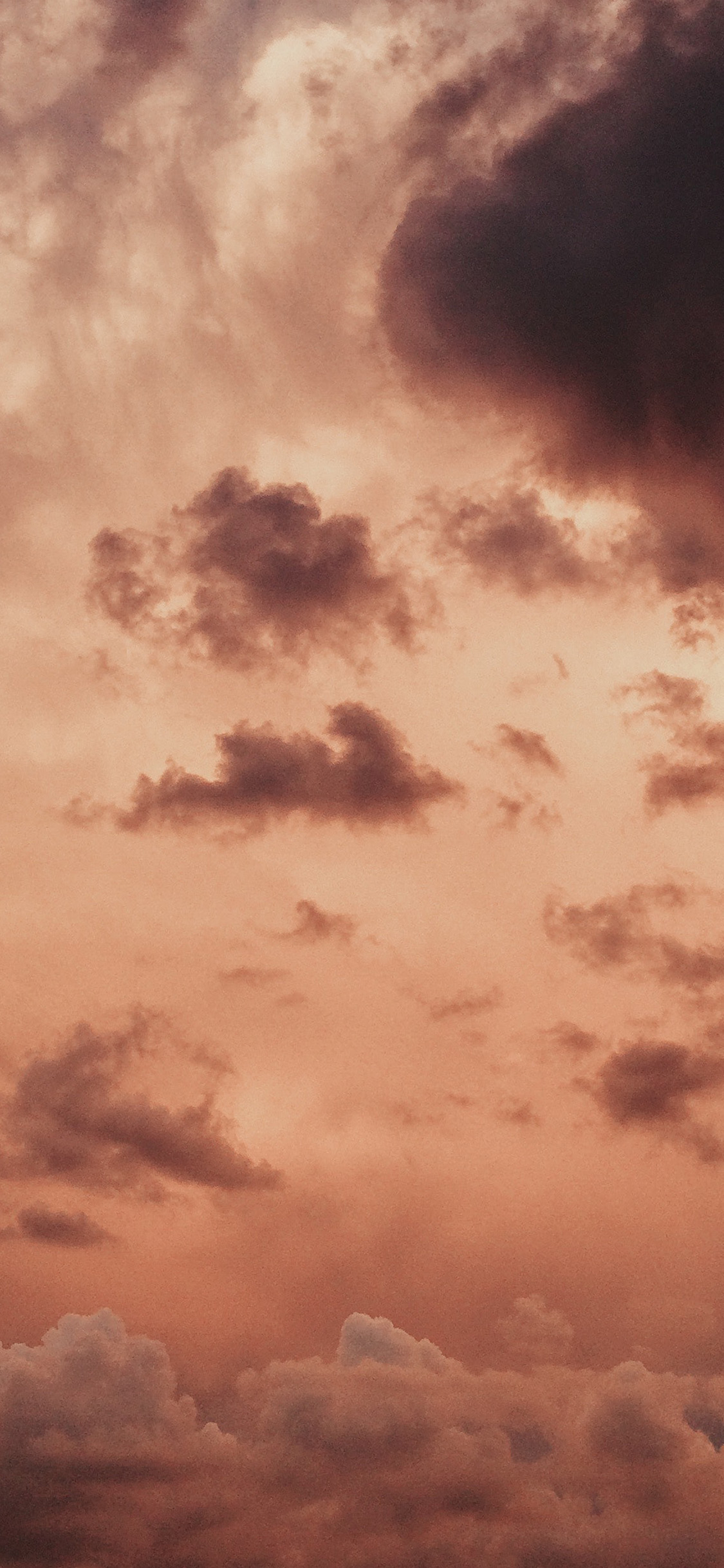 1130x2440 iPhone X wallpaper. sky cloud afternoon night nature, Phone