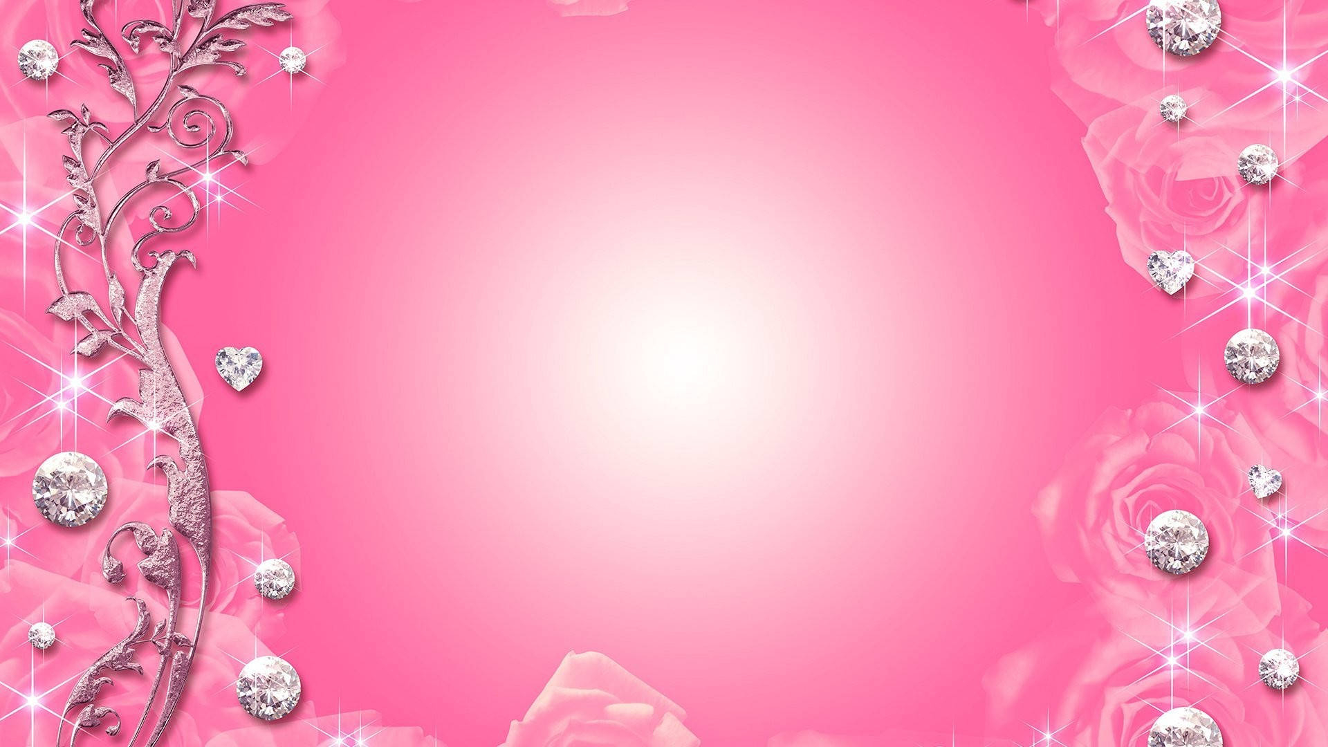 1920x1080 Download Silver And Pink Y2k Wallpaper, Desktop