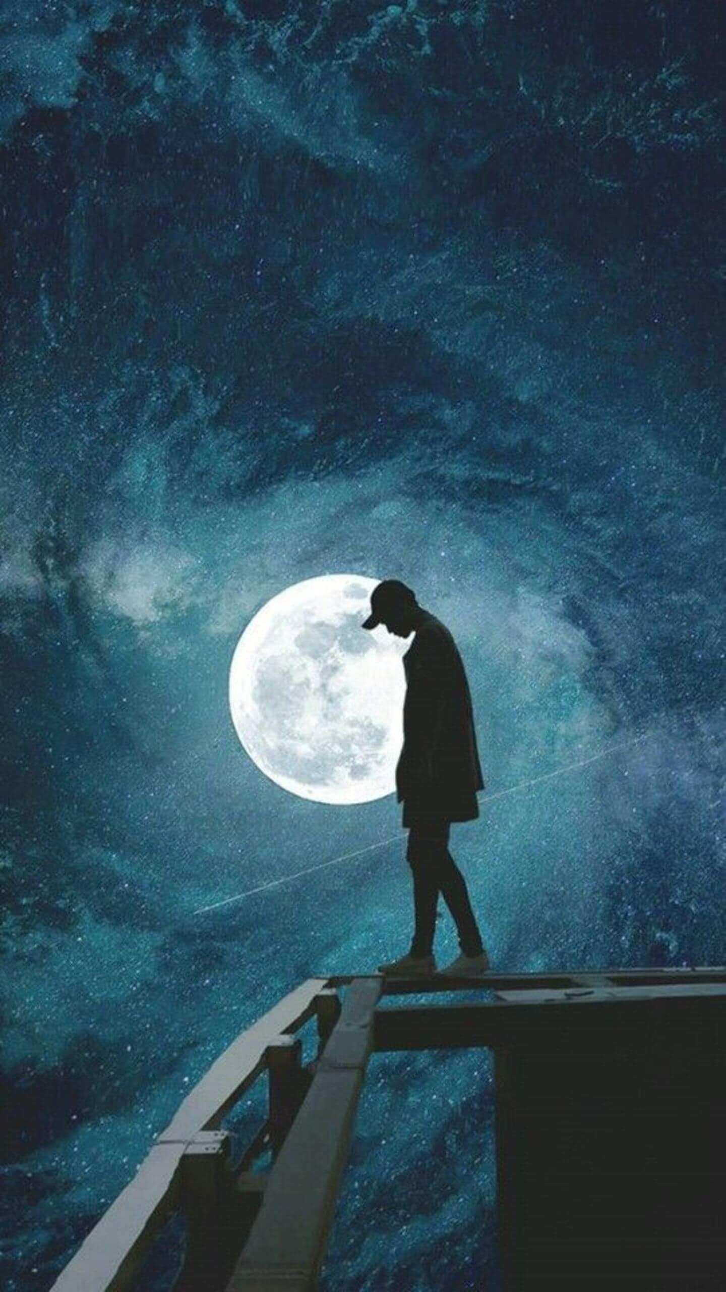 1440x2560 Sad Boy Wallpaper for Android, Phone