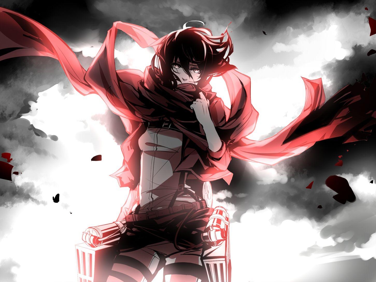 1460x1090 Mikasa Ackerman on Titan Anime Image Board, Desktop