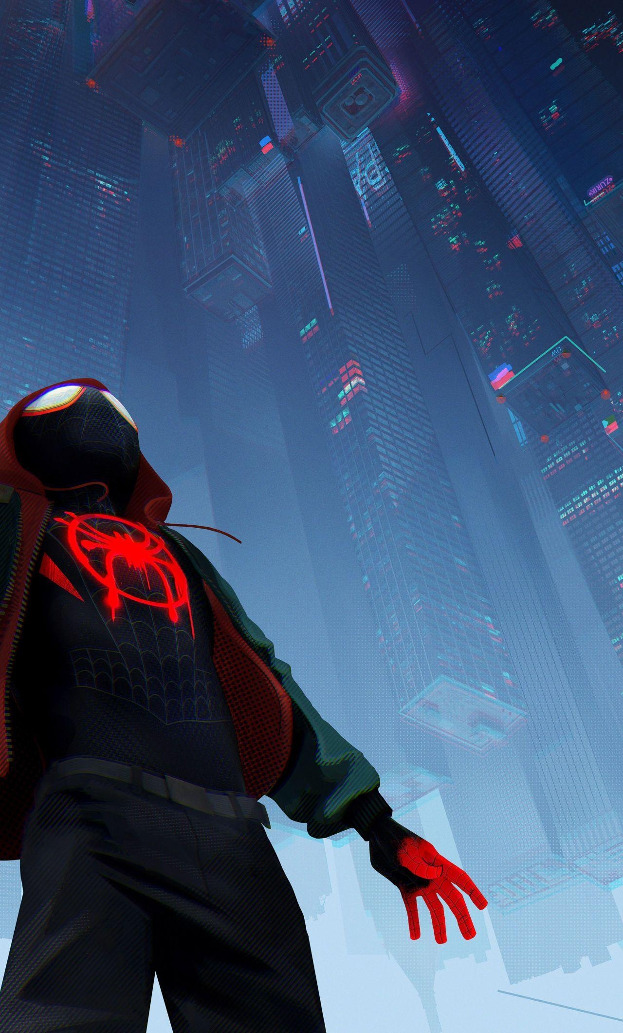 1280x2120 Spider Man Into The Spider Verse 2018 Official, Phone