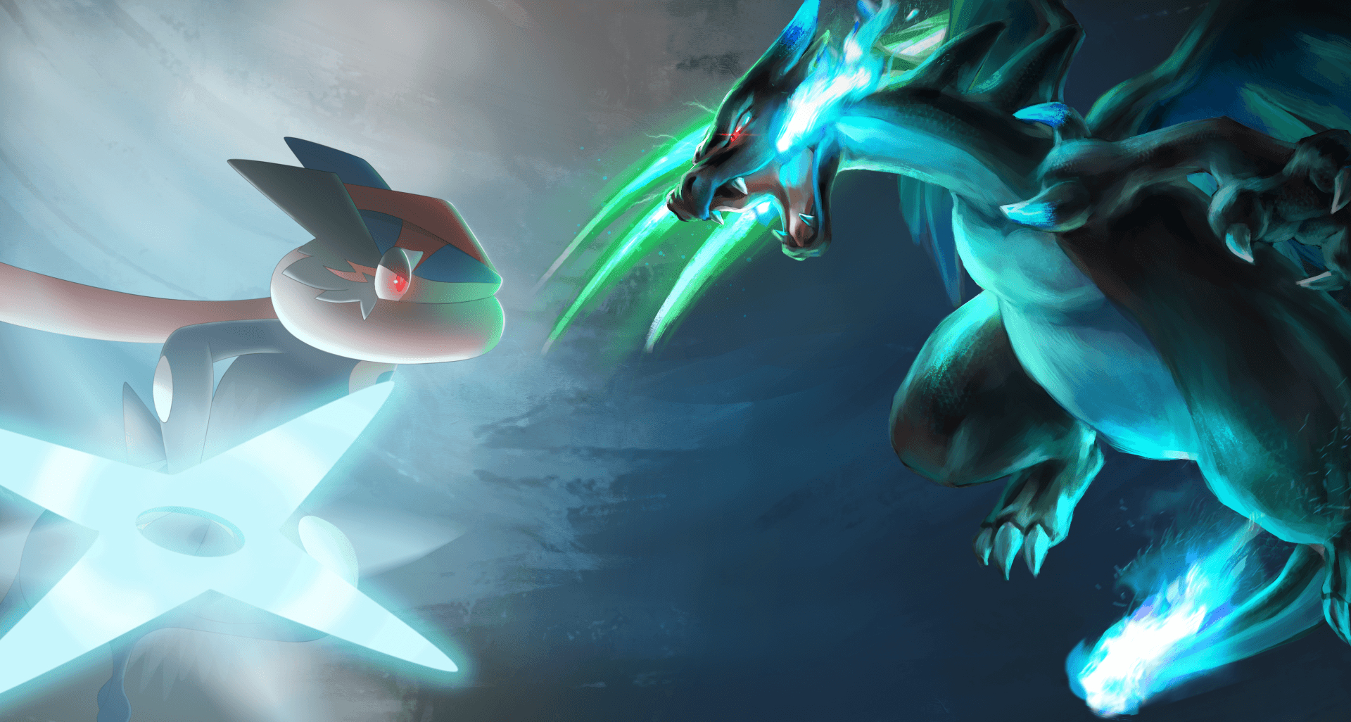 1920x1030 Mega Charizard X (Pokémon) Wallpaper, Desktop