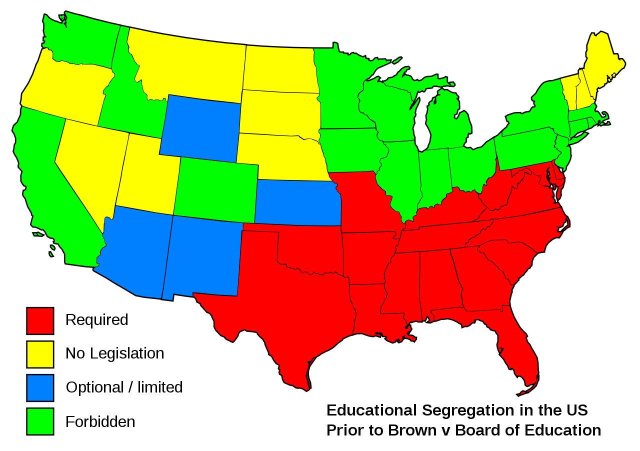 1280x910 Educational separation in the US prior to Brown Map.svg, Desktop