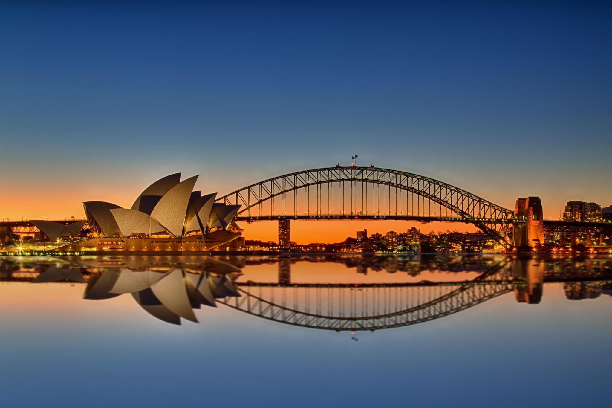 2050x1370 Sydney Harbour Bridge Wallpaper 5 X 1365, Desktop