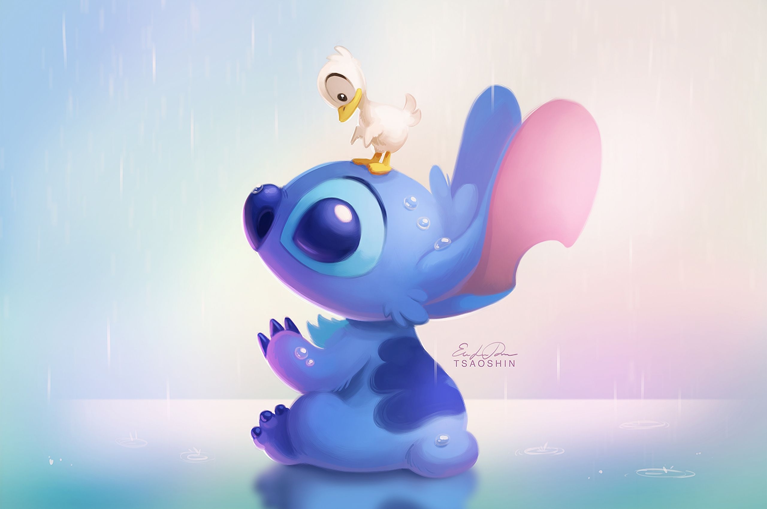 2560x1700 Stitch Cute Wallpaper Chromebook, Desktop