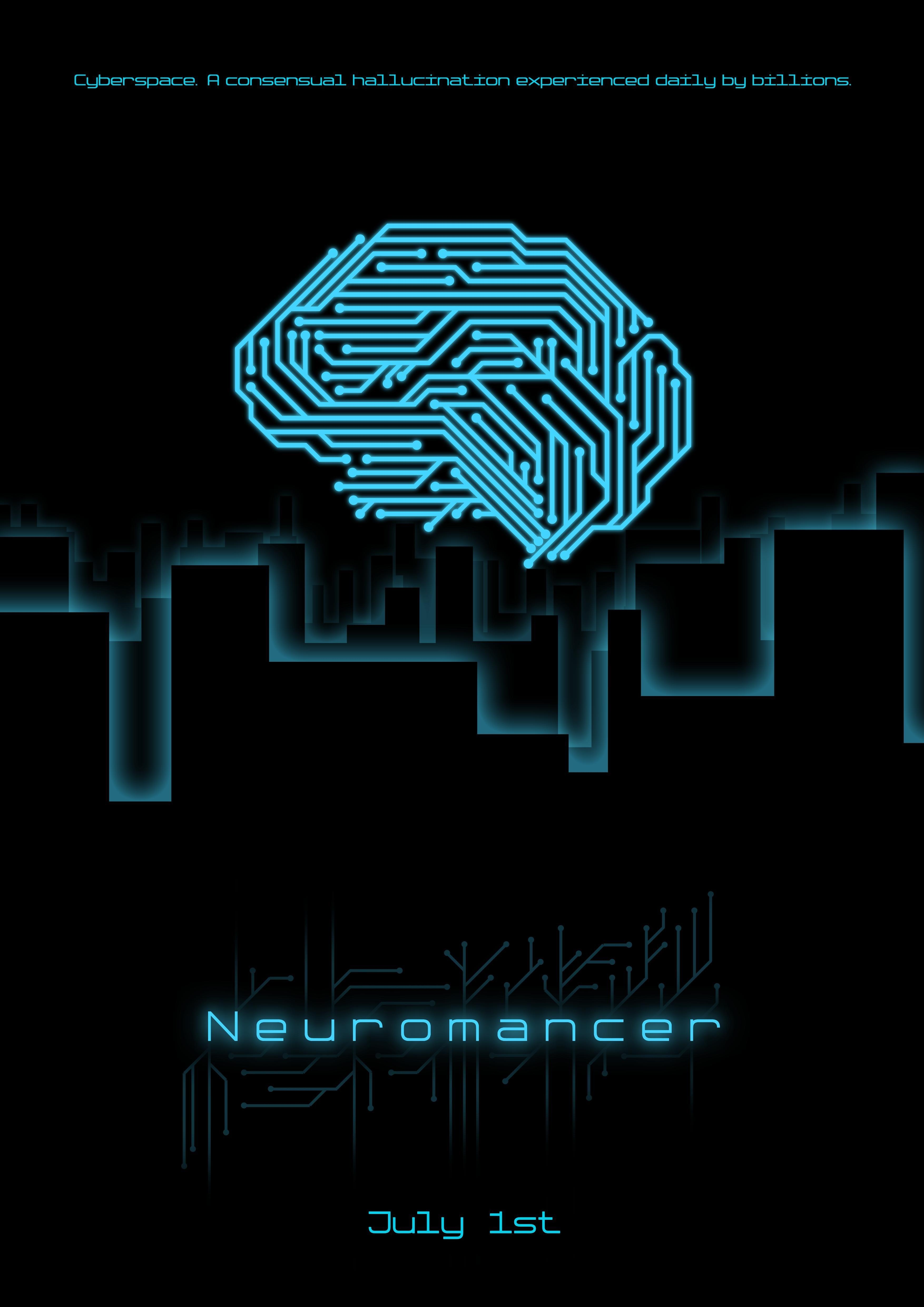 3510x4970 Neuromancer Posters% Cooler. Cyberpunk, Phone