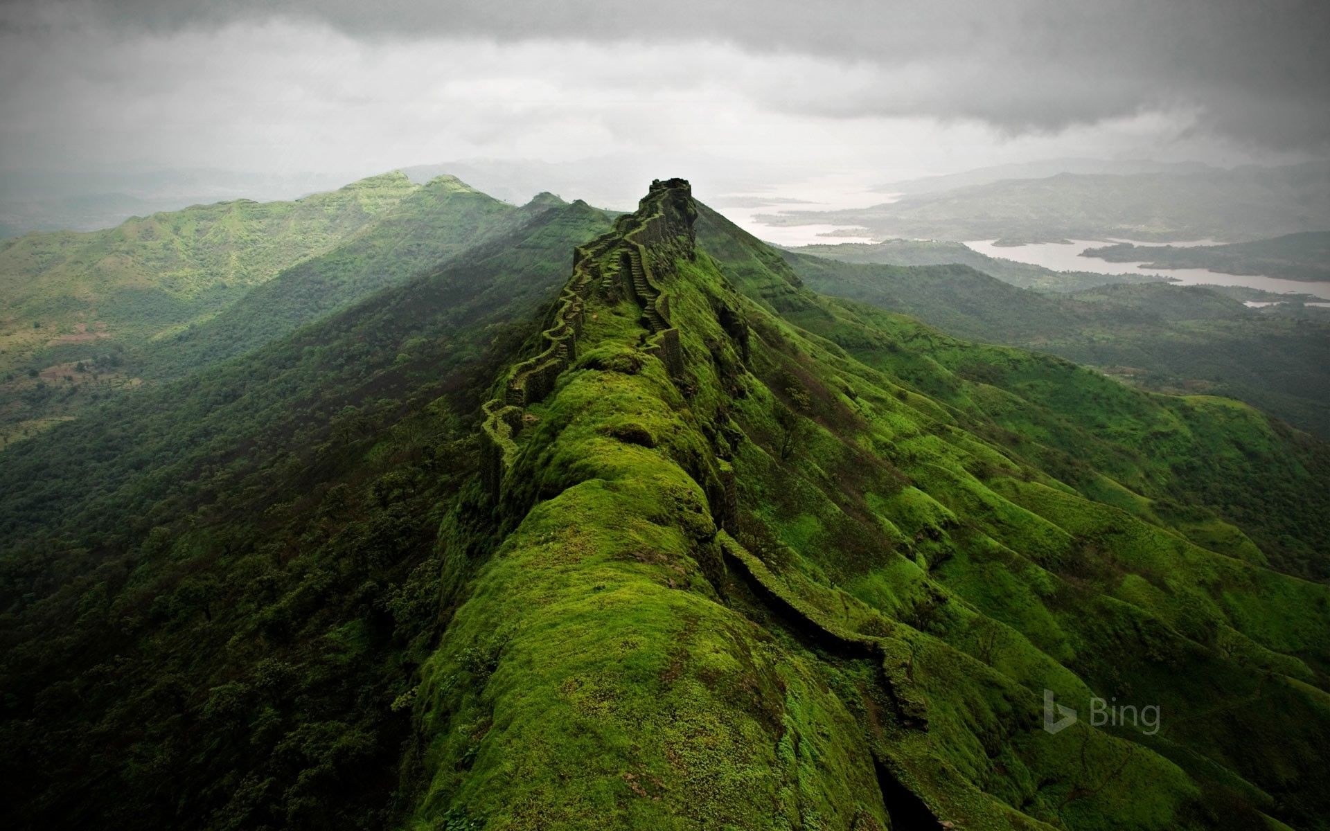 1920x1200 Rajgad Fort, Desktop