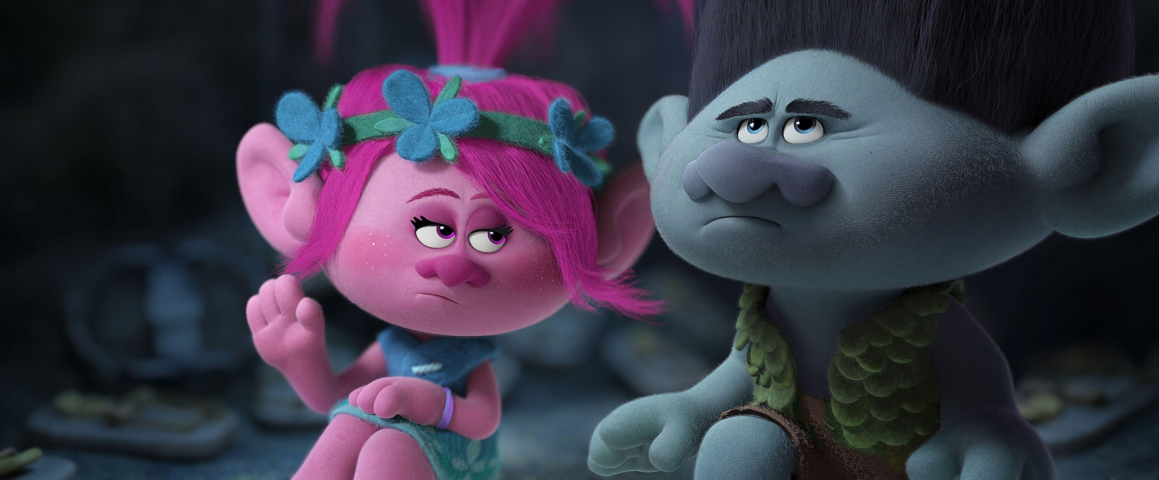 4640x1920 Trolls Movie wallpaper HD 2016 in Trolls, Dual Screen