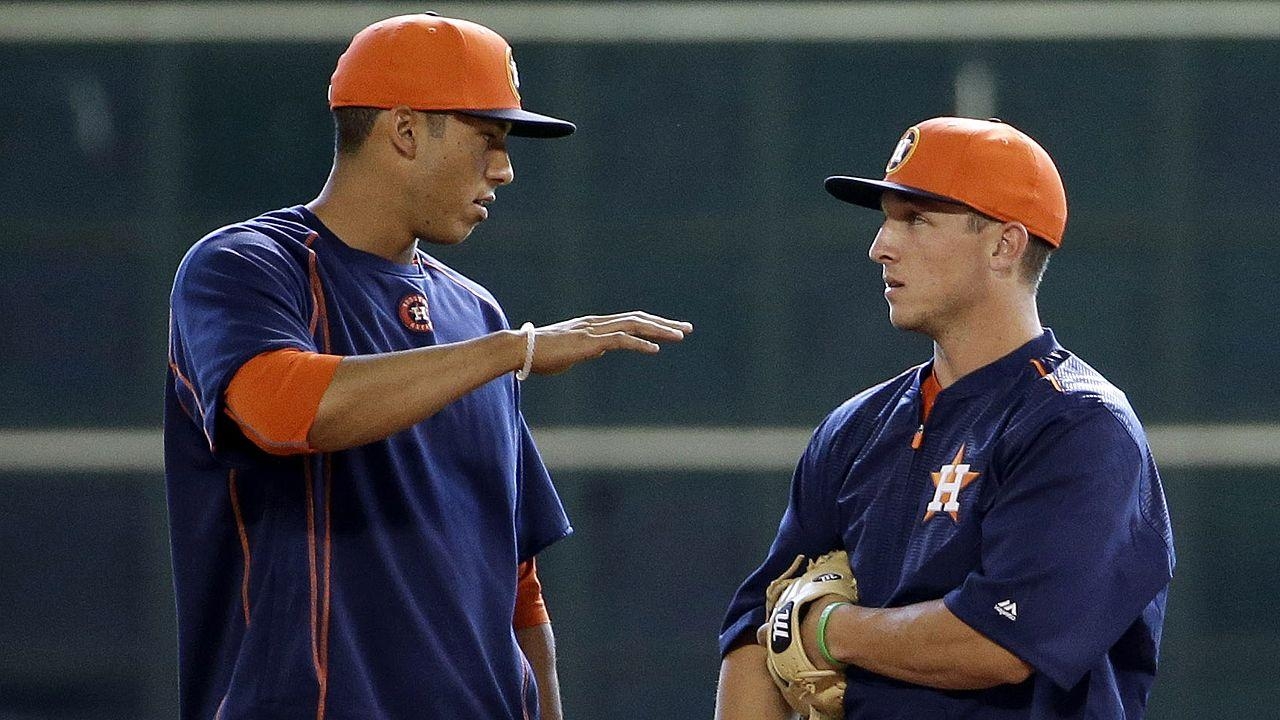 1280x720 Carlos Correa and Alex Bregman reunite, Desktop