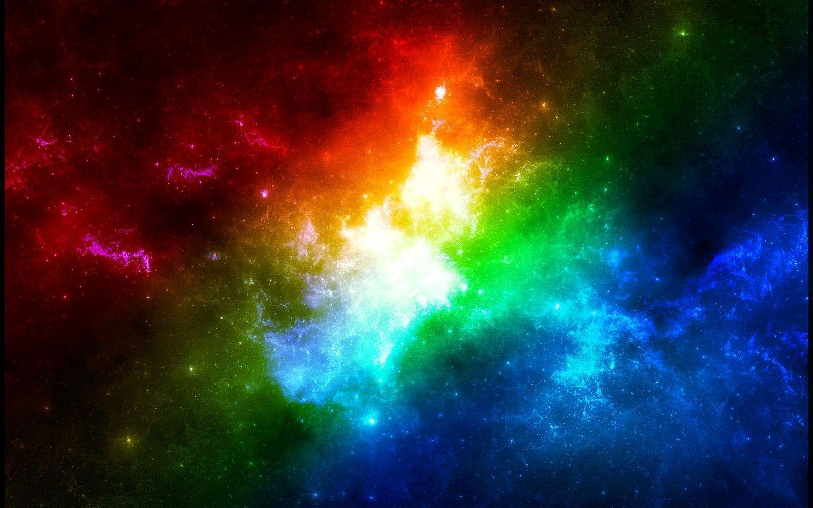 1600x1000 Rainbow Color Space Wallpaper, Desktop