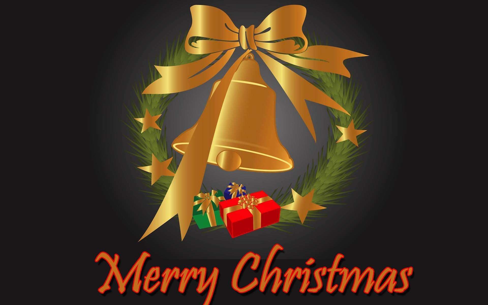 1920x1200 Merry Christmas Jingle Bells Background, Desktop