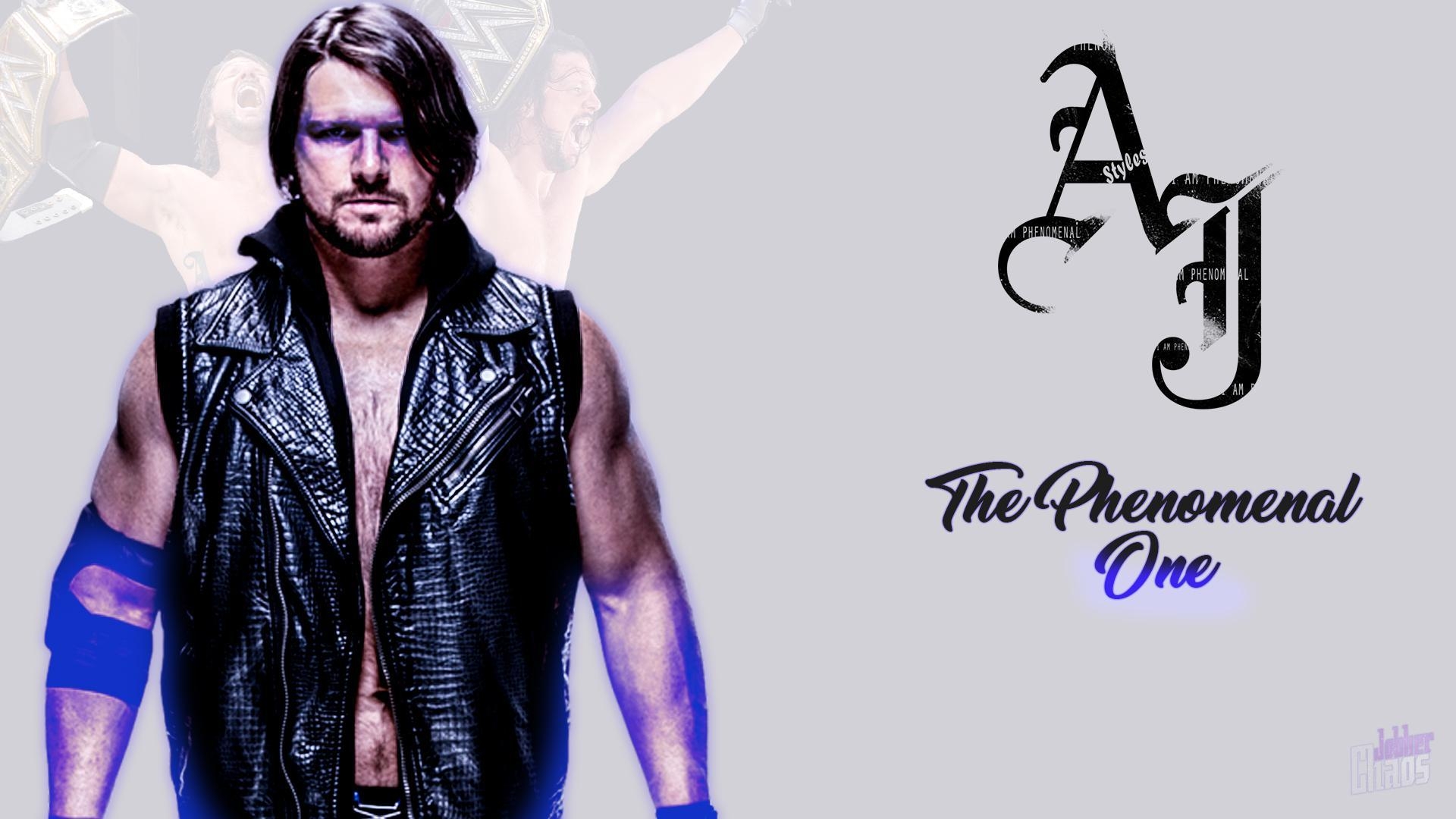 1920x1080 AJ Styles Wallpaper I made!, Desktop