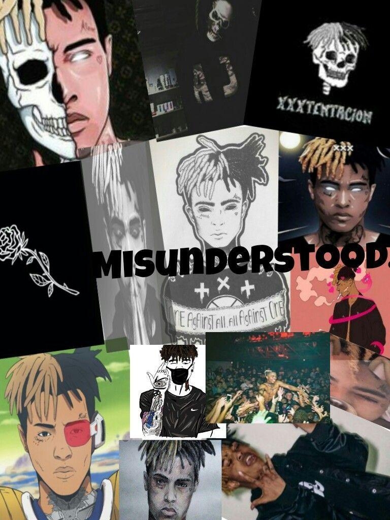 770x1030 wallpaper stan collage like4like XXXTentacion rap music, Phone