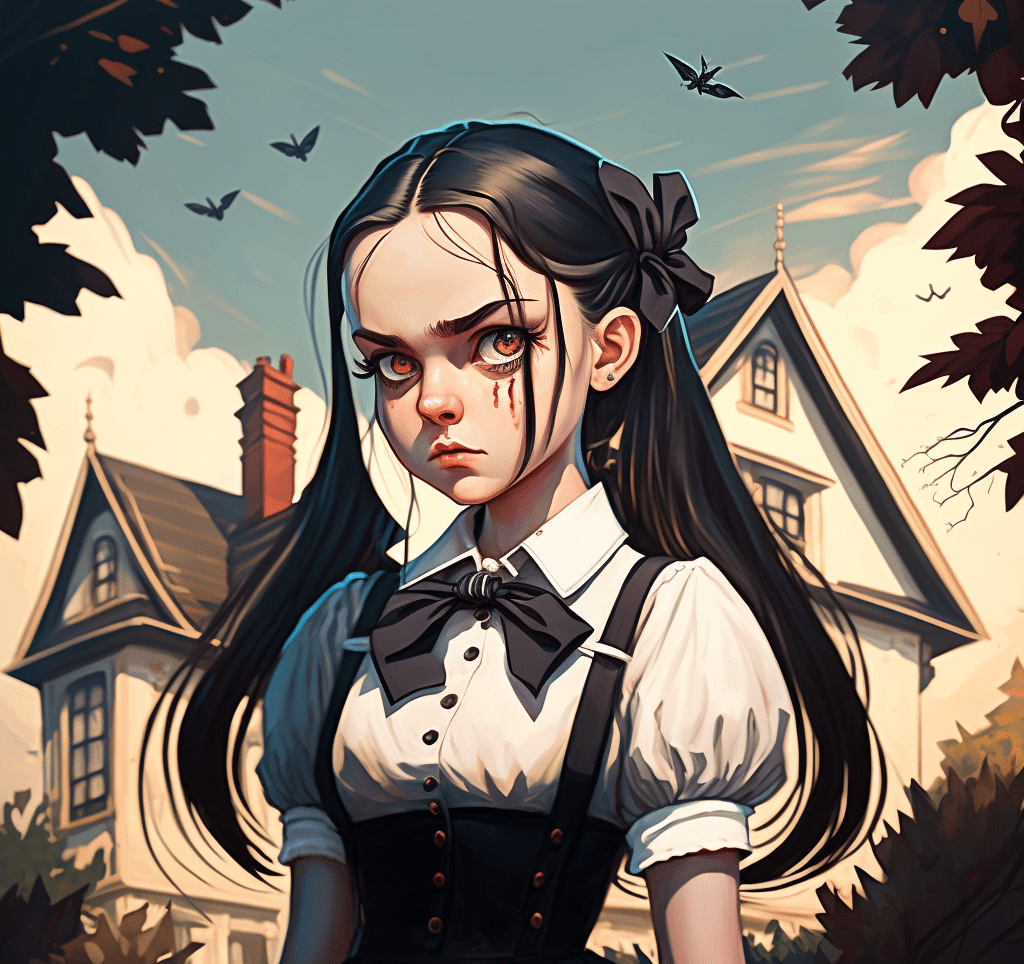 1030x970 Wednesday Addams Wallpaper, Desktop