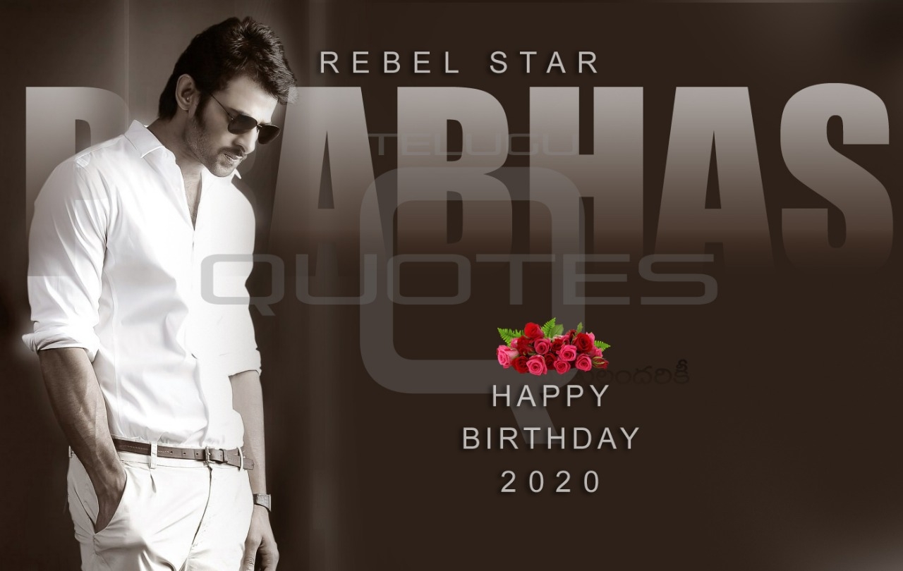 1280x810 Rebel Star Prabhas Birthday Greetings HD Wallpaper Best Happy Birthday Image Top Latest New 2020 Prabhash Birthday English Quotes Whatsapp Messages Image Free Download Online, Desktop