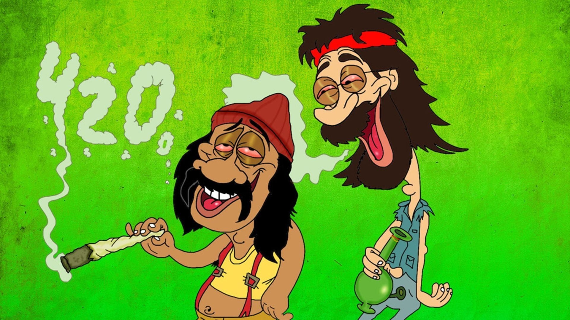 1920x1080 Cartoon Wallpaper Weed, Desktop