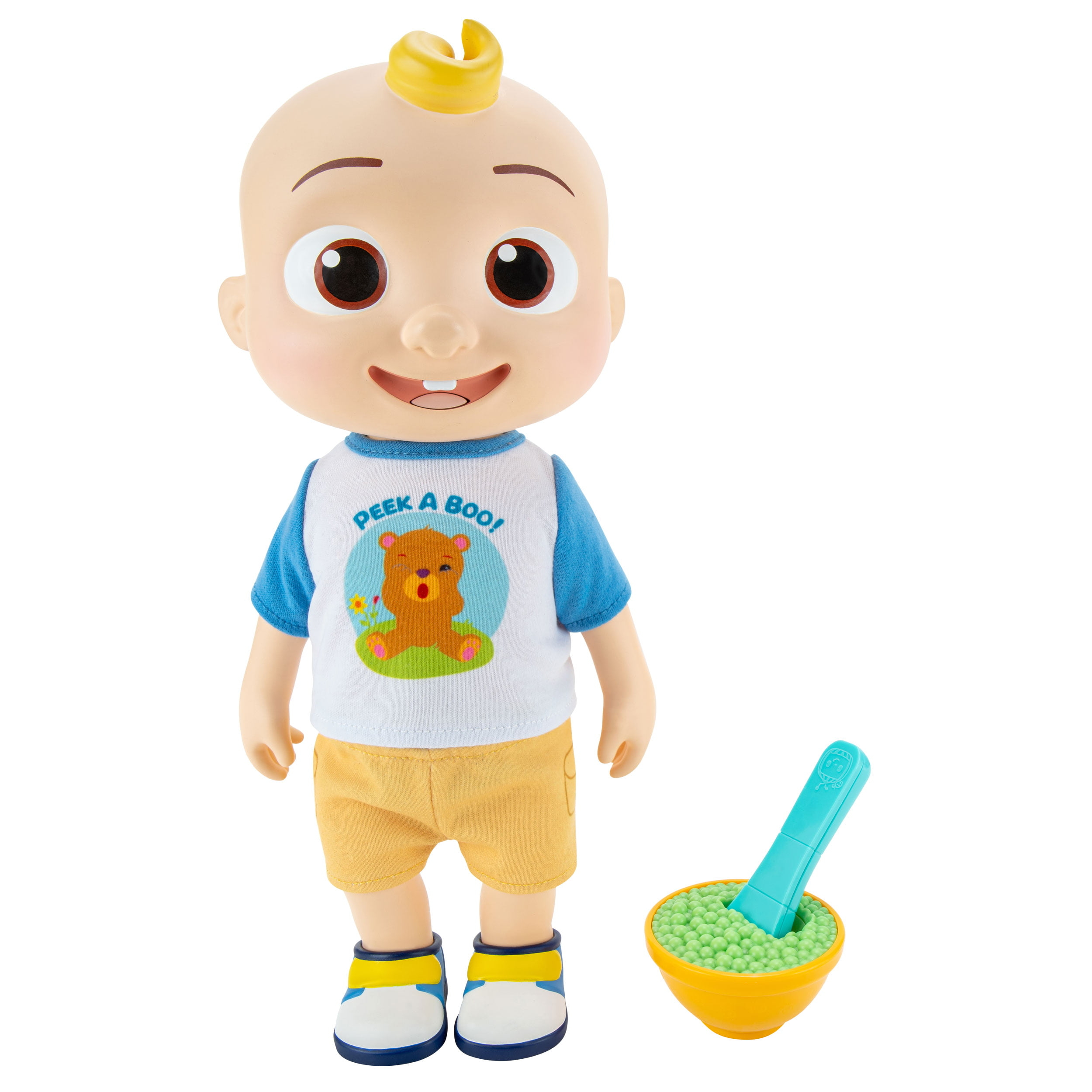 2500x2500 CoComelon Official Deluxe Interactive JJ Doll with Sounds, Phone