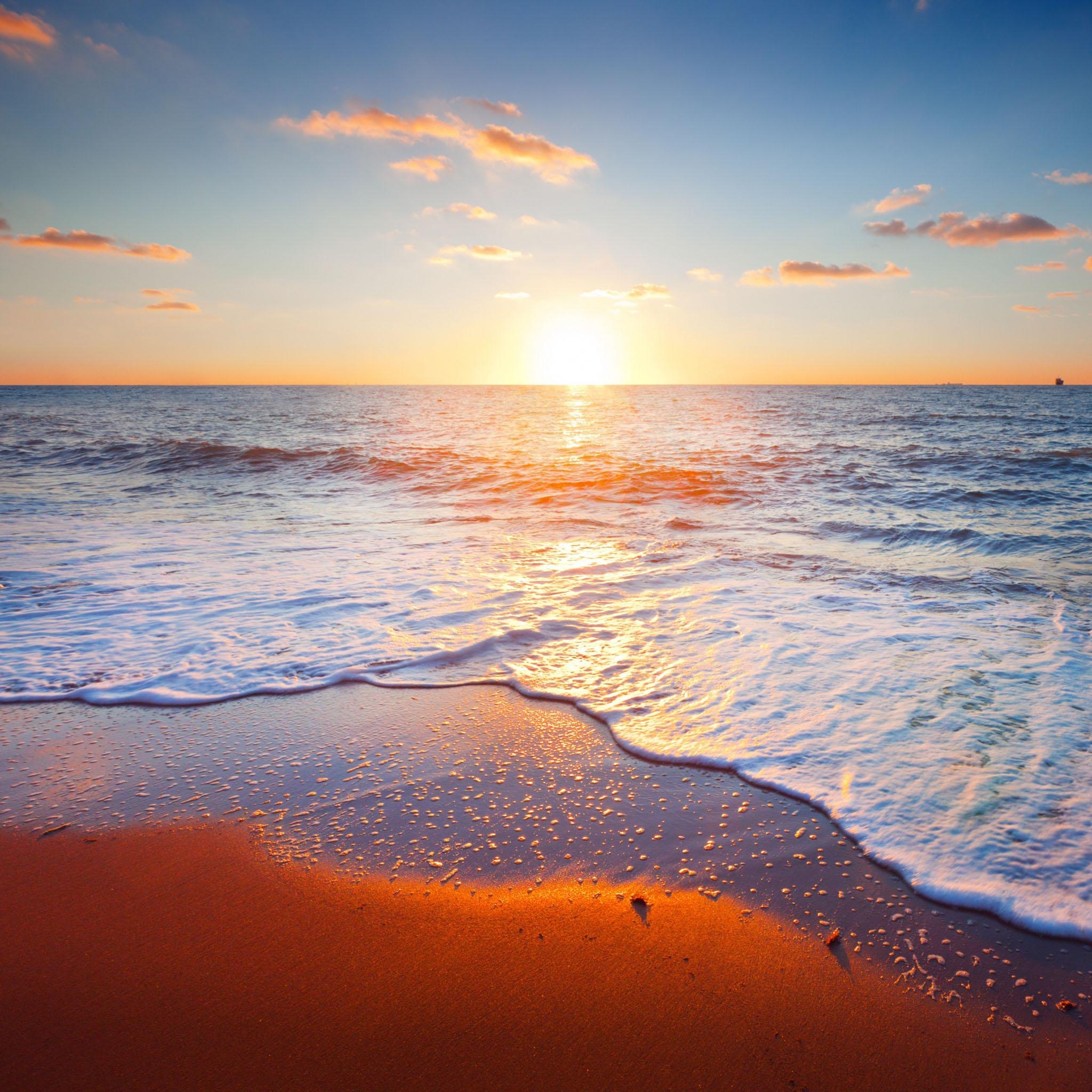 2050x2050 Golden beach iPad Air Wallpaper Download. iPhone Wallpaper, iPad, Phone