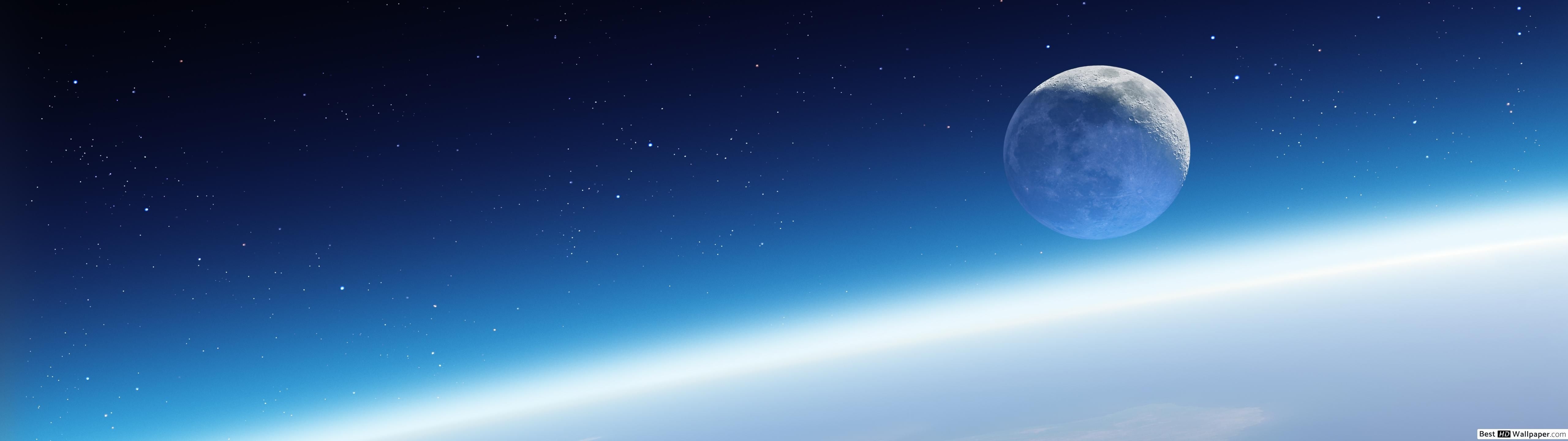 5120x1440 Wallpaper Space, Dual Screen