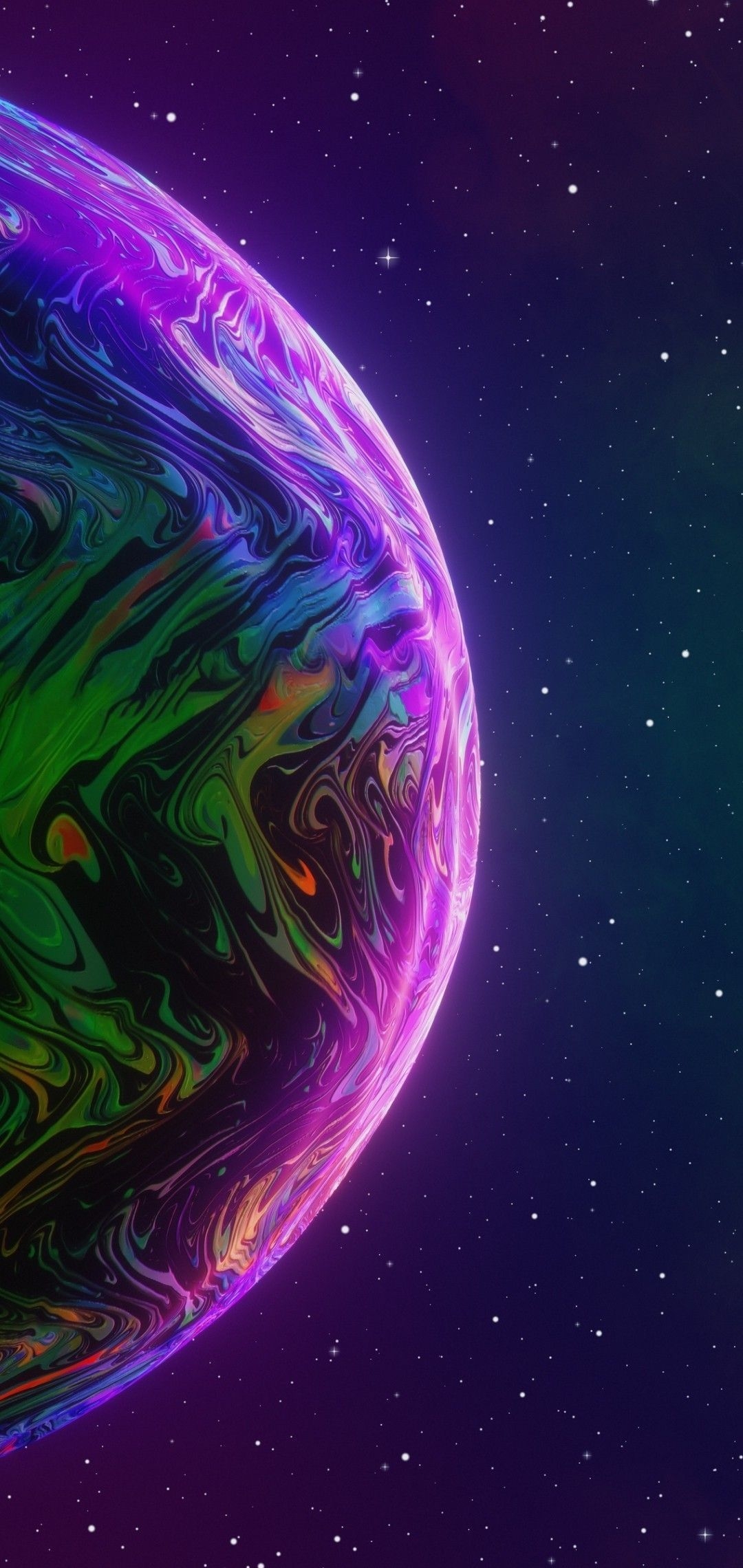 1080x2280 iPhonex wallpaper half earth. Graffiti wallpaper iphone, Vaporwave wallpaper, Colourful wallpaper iphone, Phone