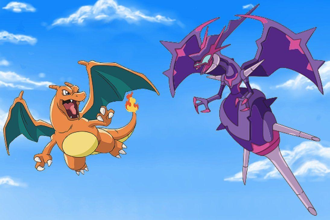 1100x730 Pokemon Quest: Will's Charizard vs Ash's Naganadel, Desktop