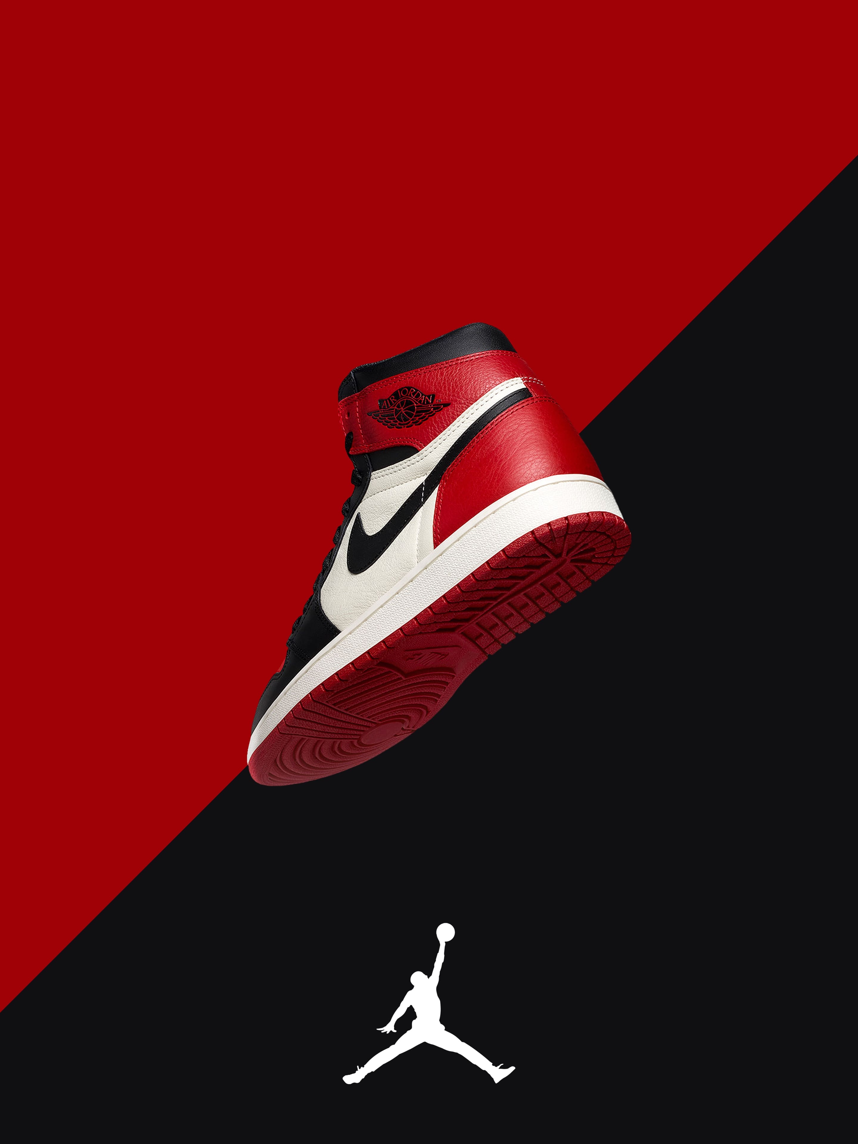 2880x3840 Nike Air Jordan sneakers wallpaper, Phone