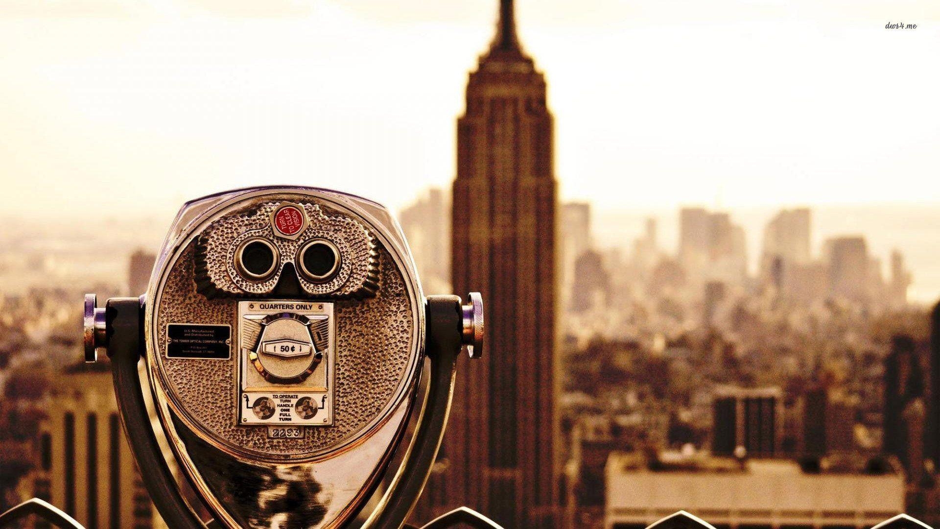 1920x1080 Fog Surrounding Empire State Building Wallpaper, Desktop